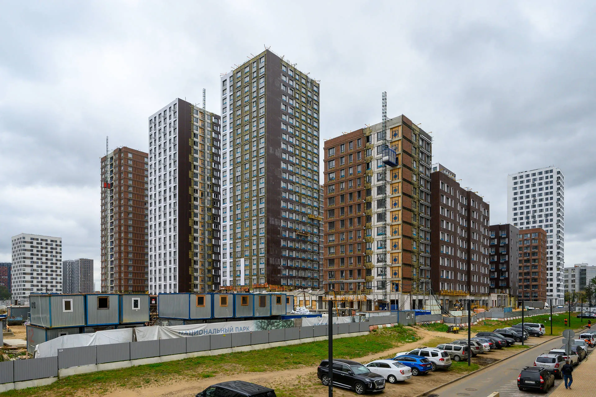 ЖК "Сиреневый парк" ход строительства