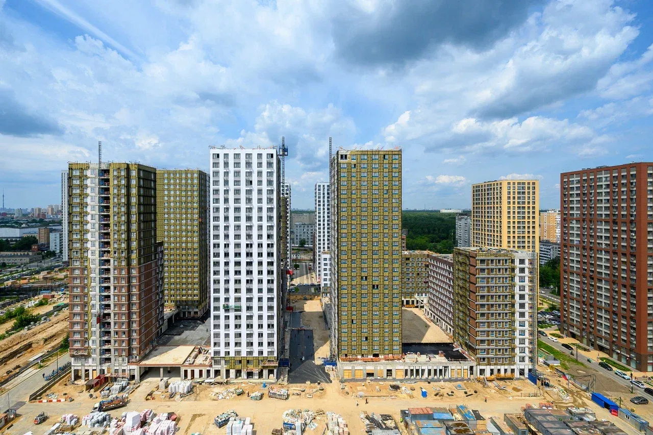 ЖК "Сиреневый парк" ход строительства