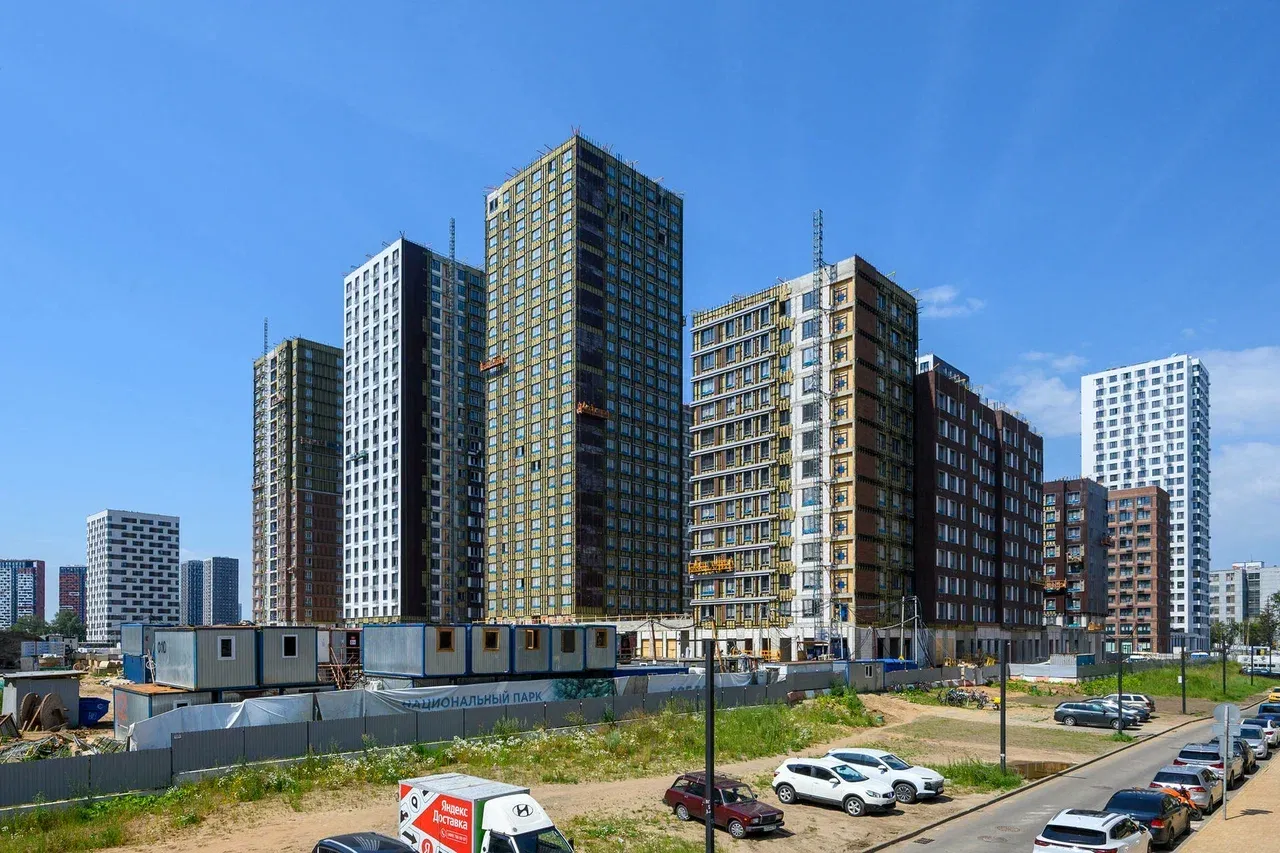 ЖК "Сиреневый парк" ход строительства