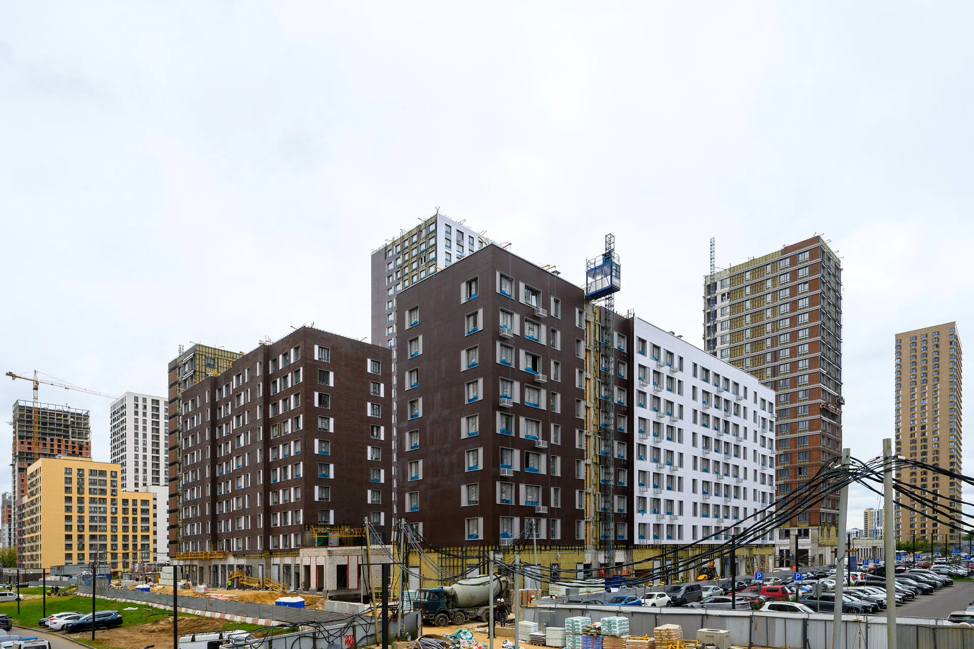 ЖК "Сиреневый парк" ход строительства