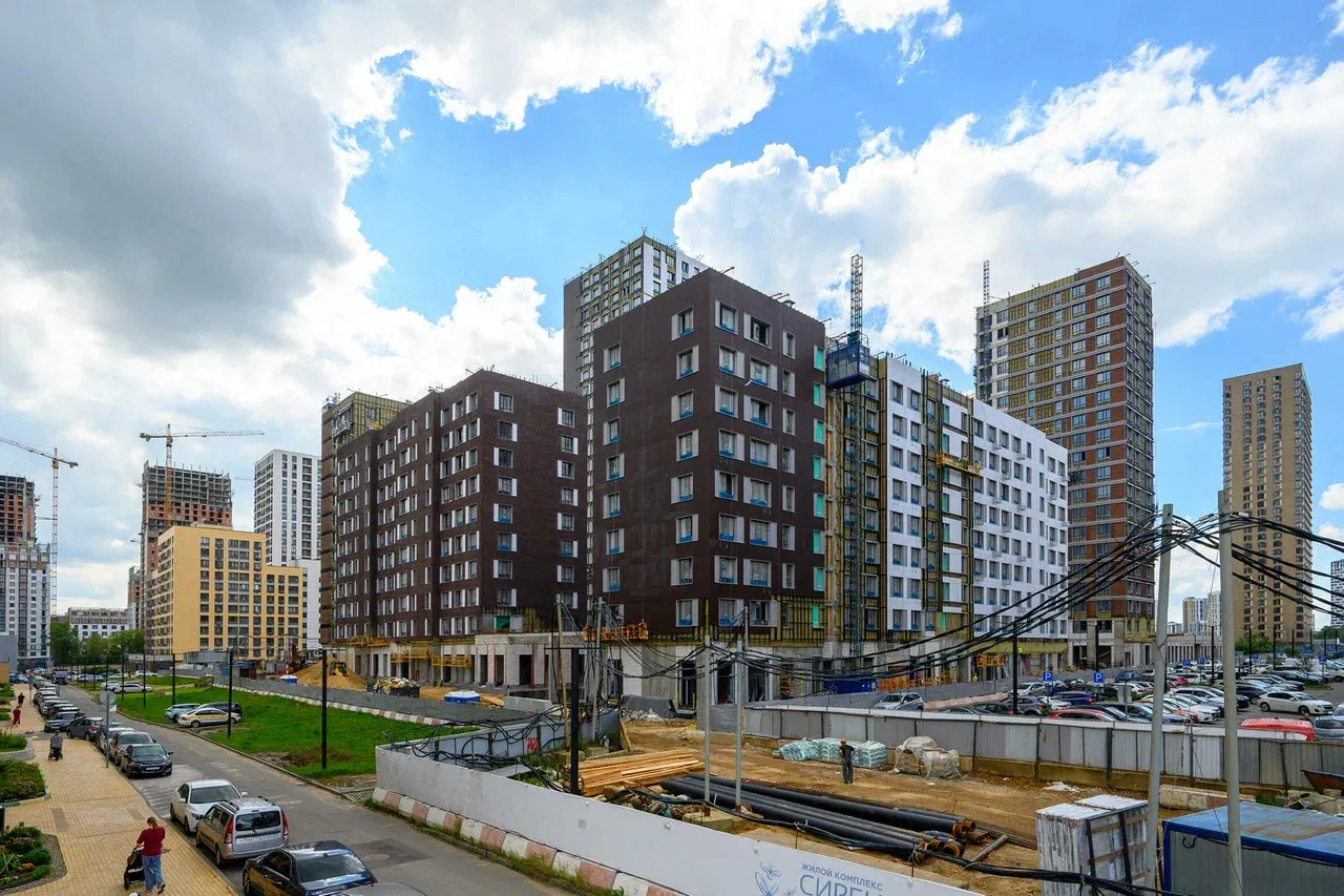 ЖК "Сиреневый парк" ход строительства