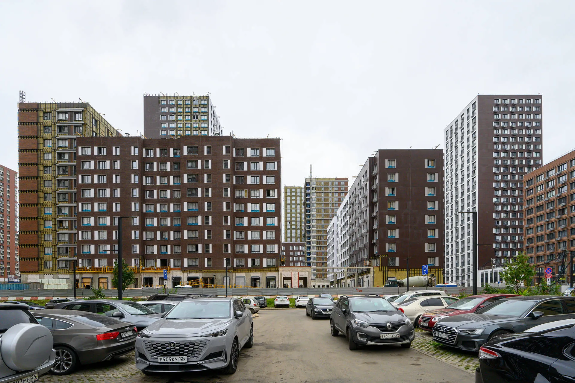 ЖК "Сиреневый парк" ход строительства