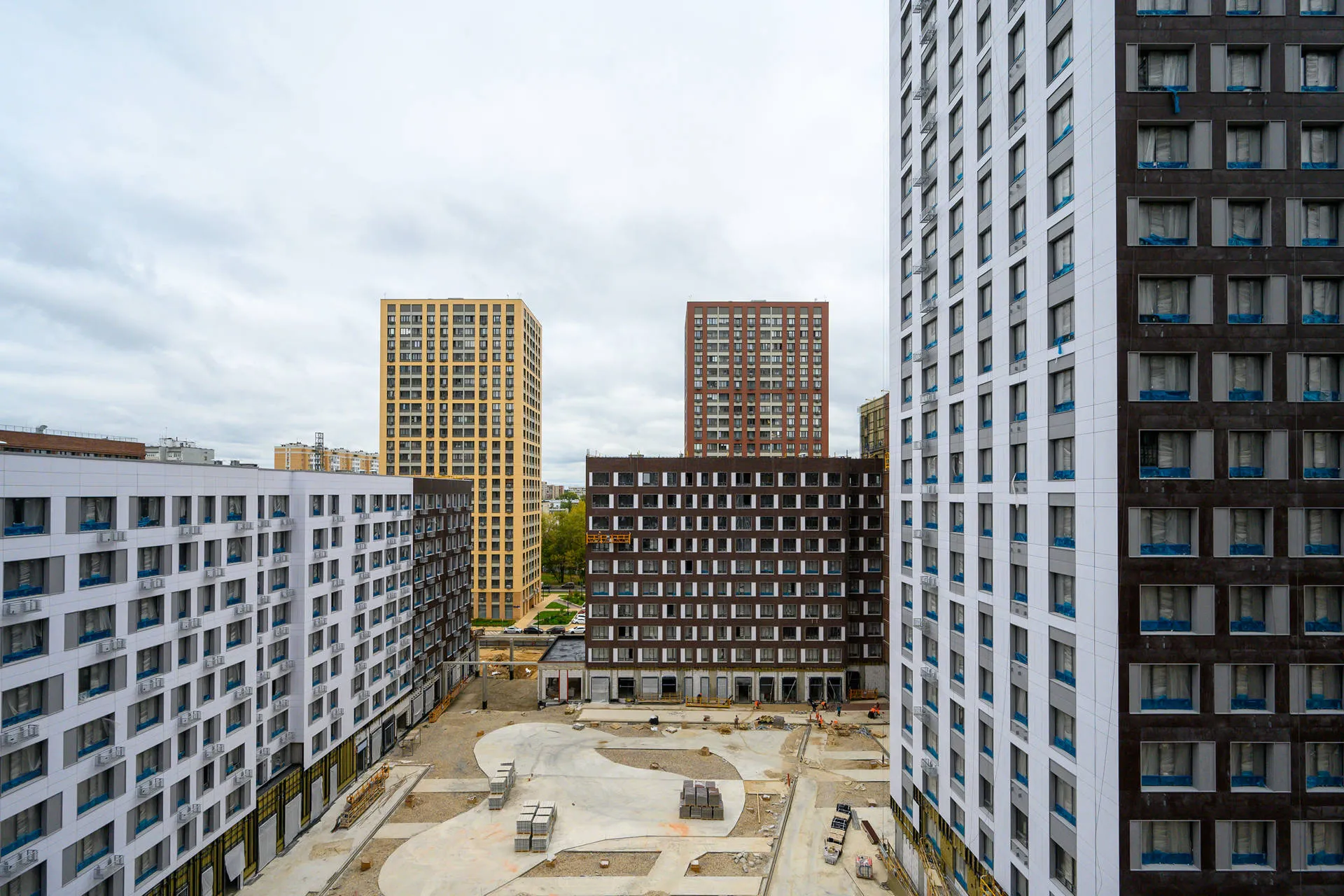 ЖК "Сиреневый парк" ход строительства