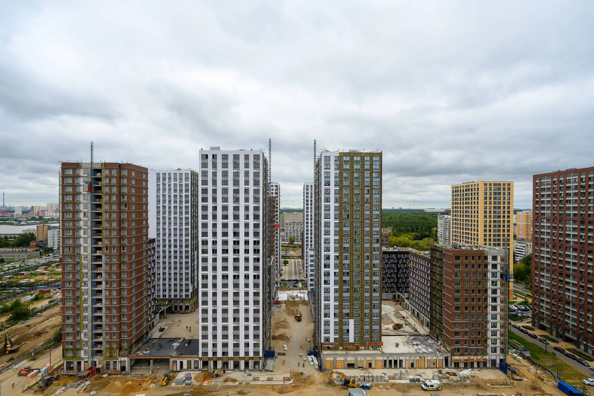 ЖК "Сиреневый парк" ход строительства