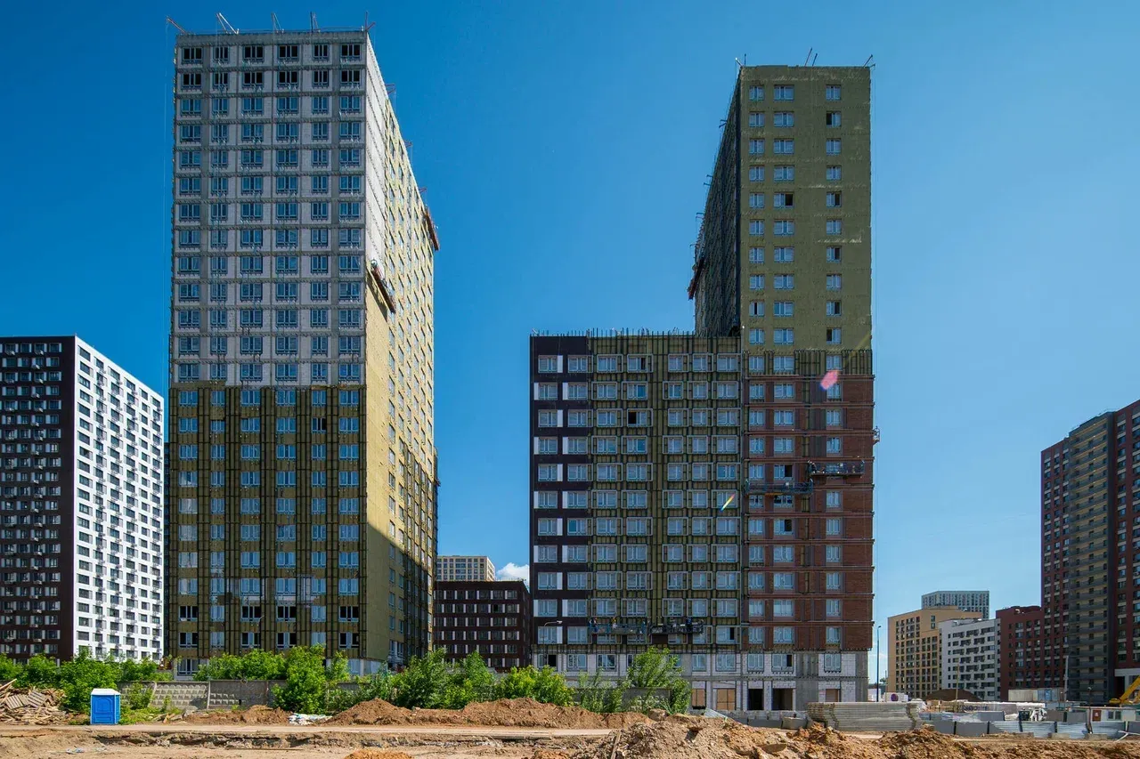 ЖК "Сиреневый парк" ход строительства