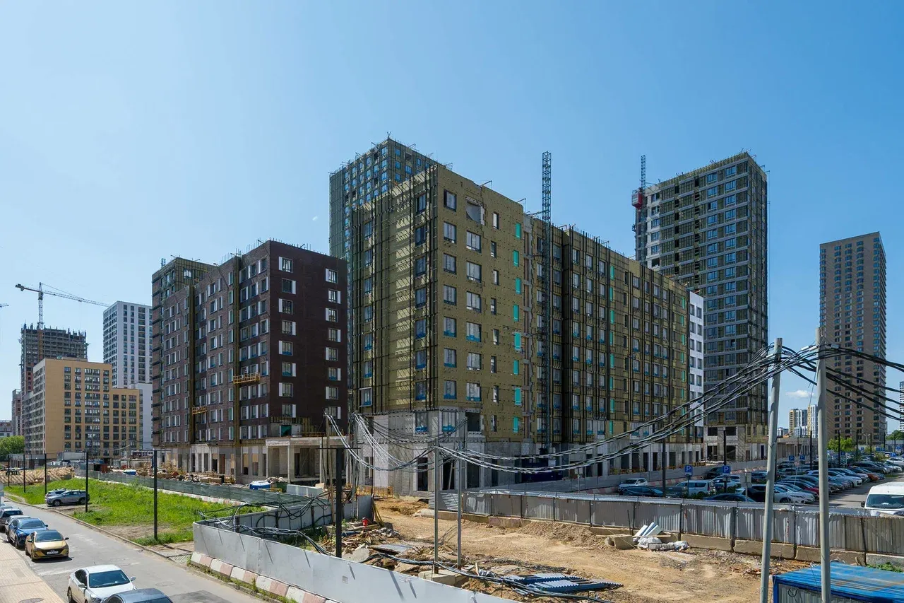 ЖК "Сиреневый парк" ход строительства