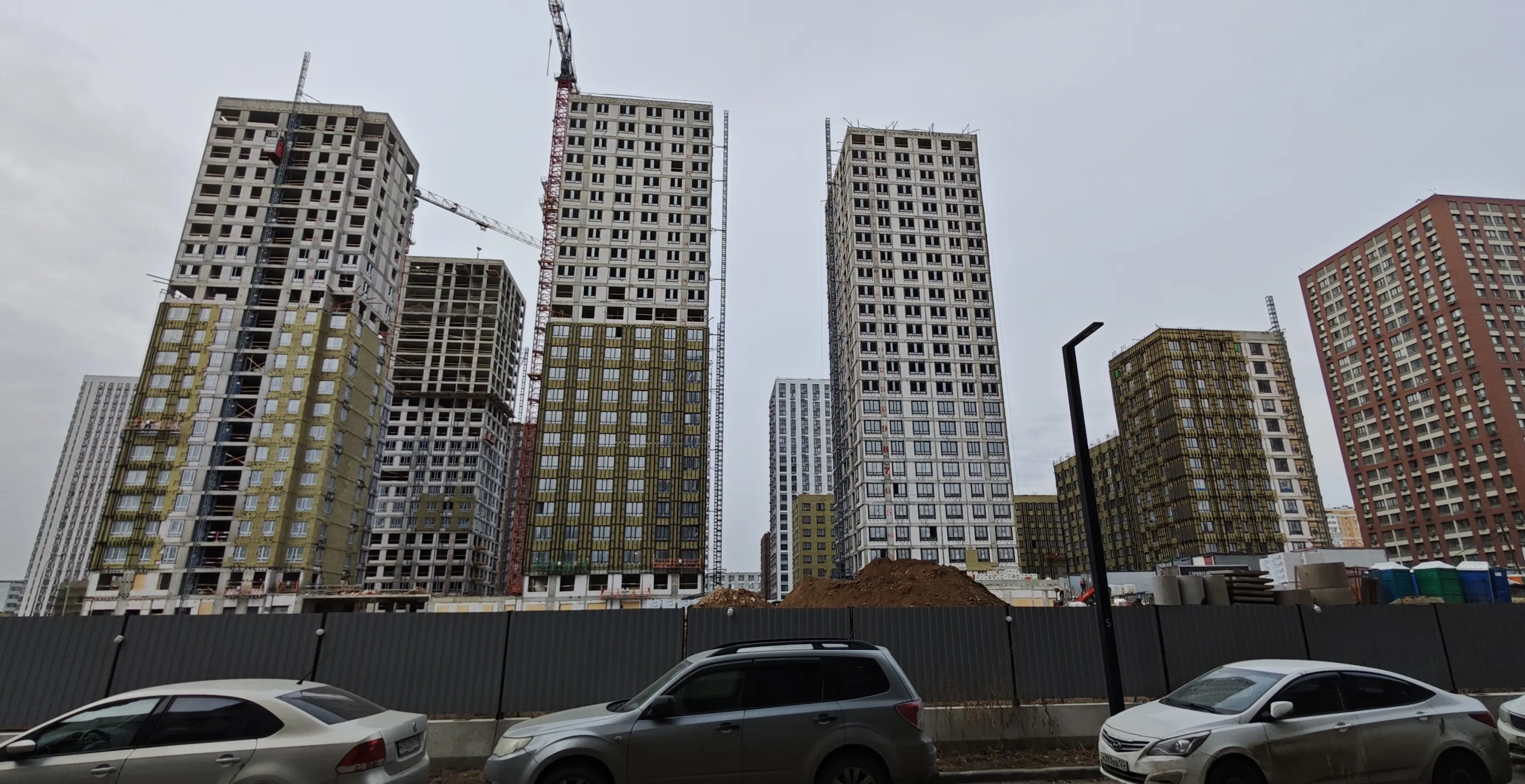 ЖК "Сиреневый парк" ход строительства