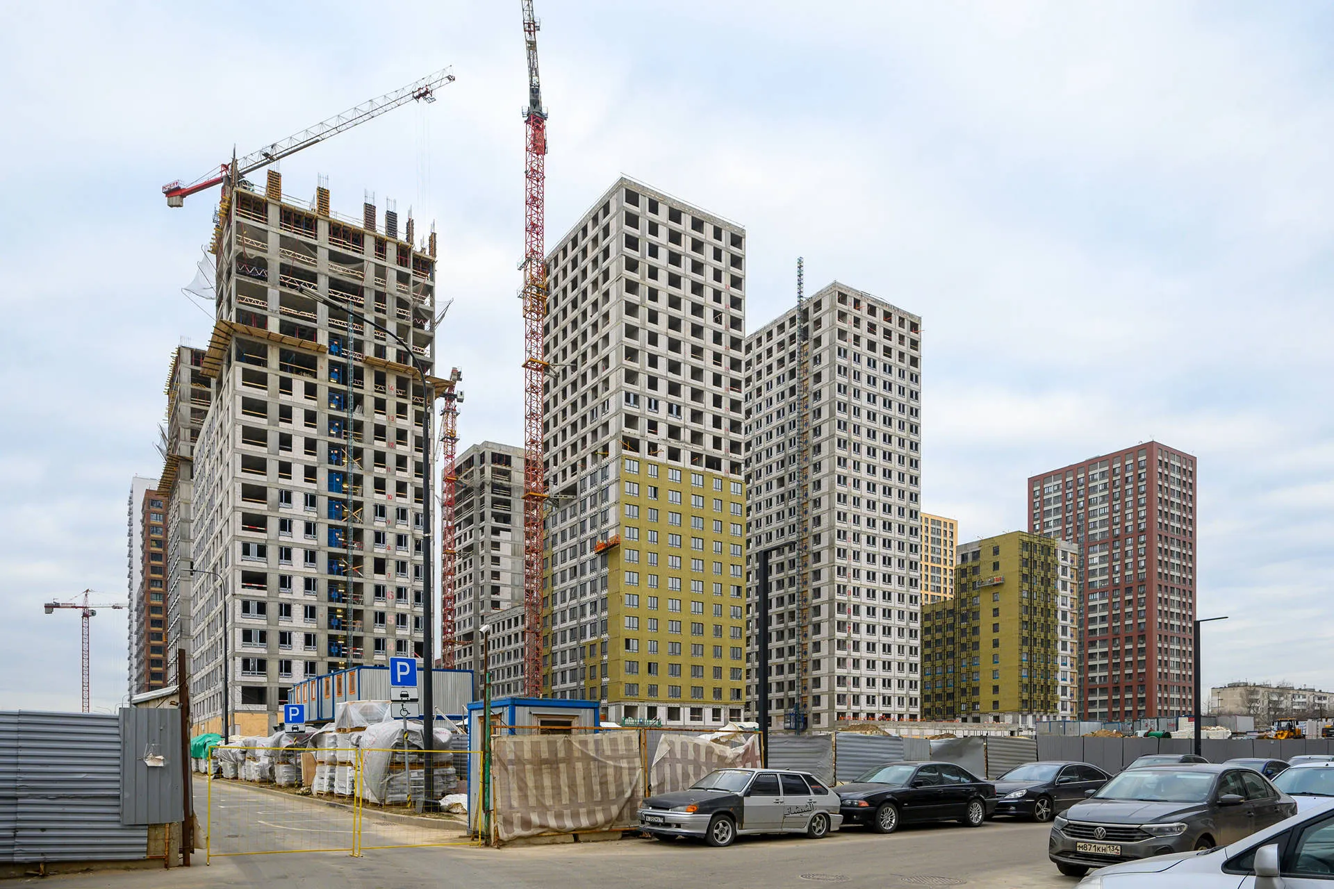 ЖК "Сиреневый парк" ход строительства