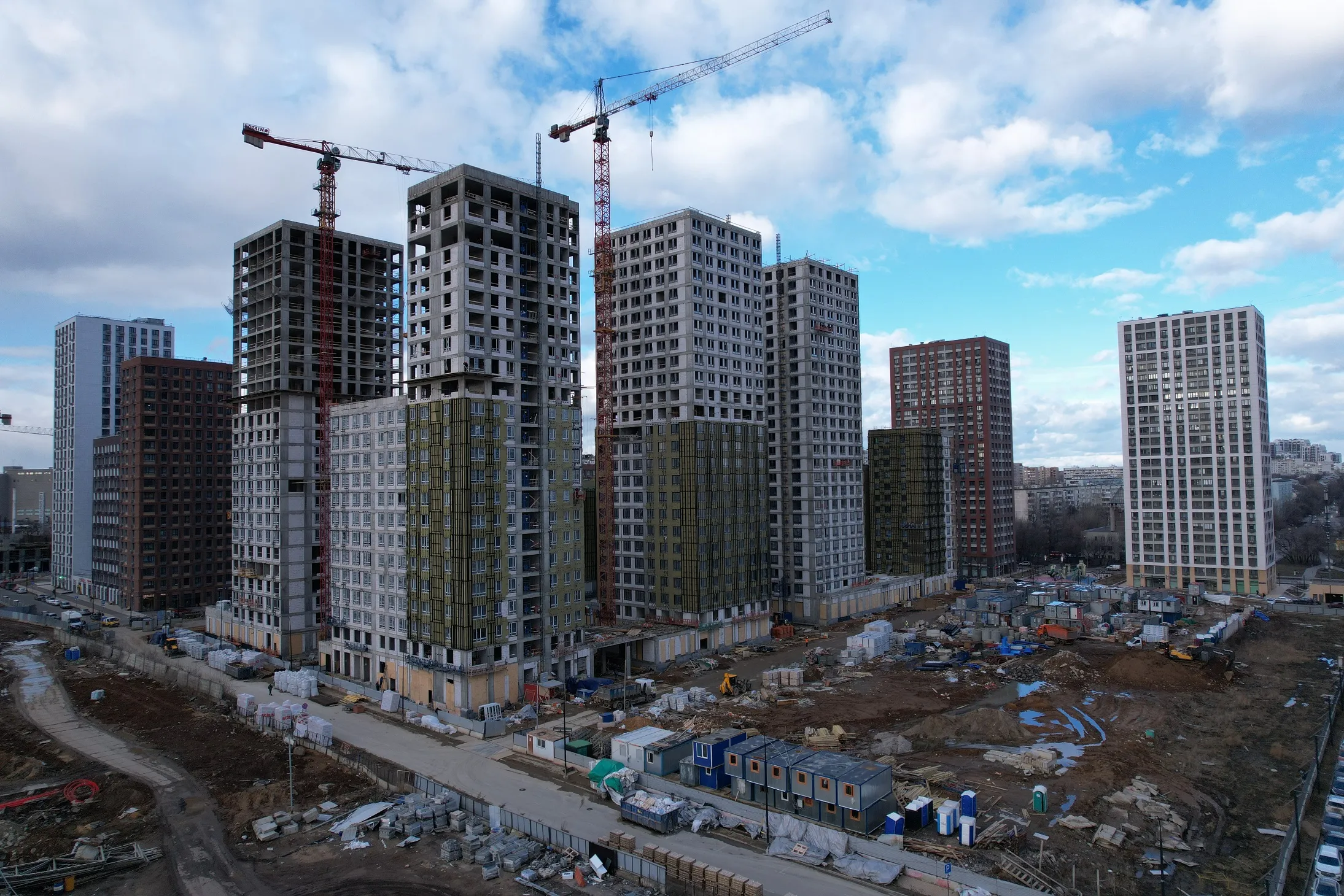 ЖК "Сиреневый парк" ход строительства