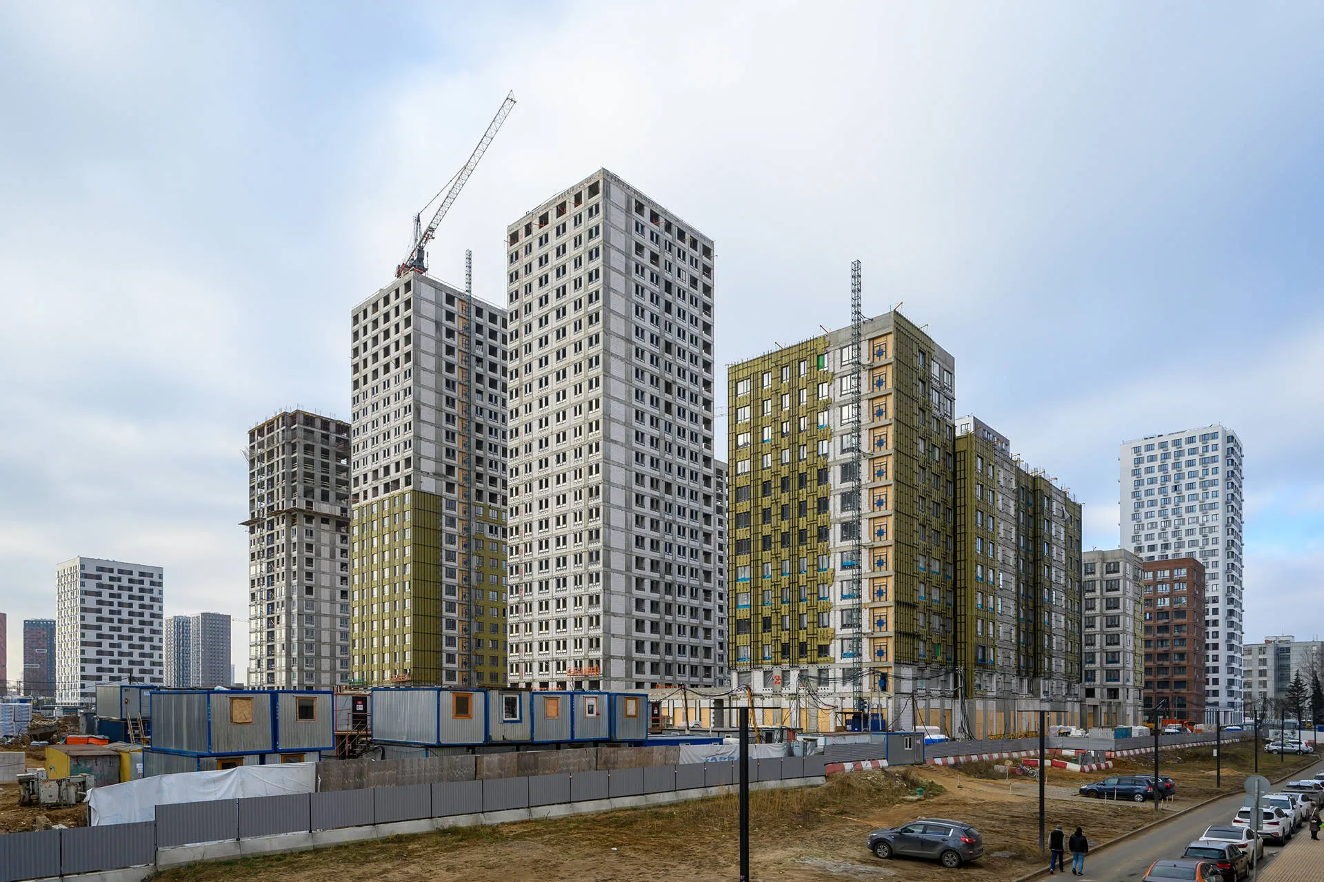 ЖК "Сиреневый парк" ход строительства