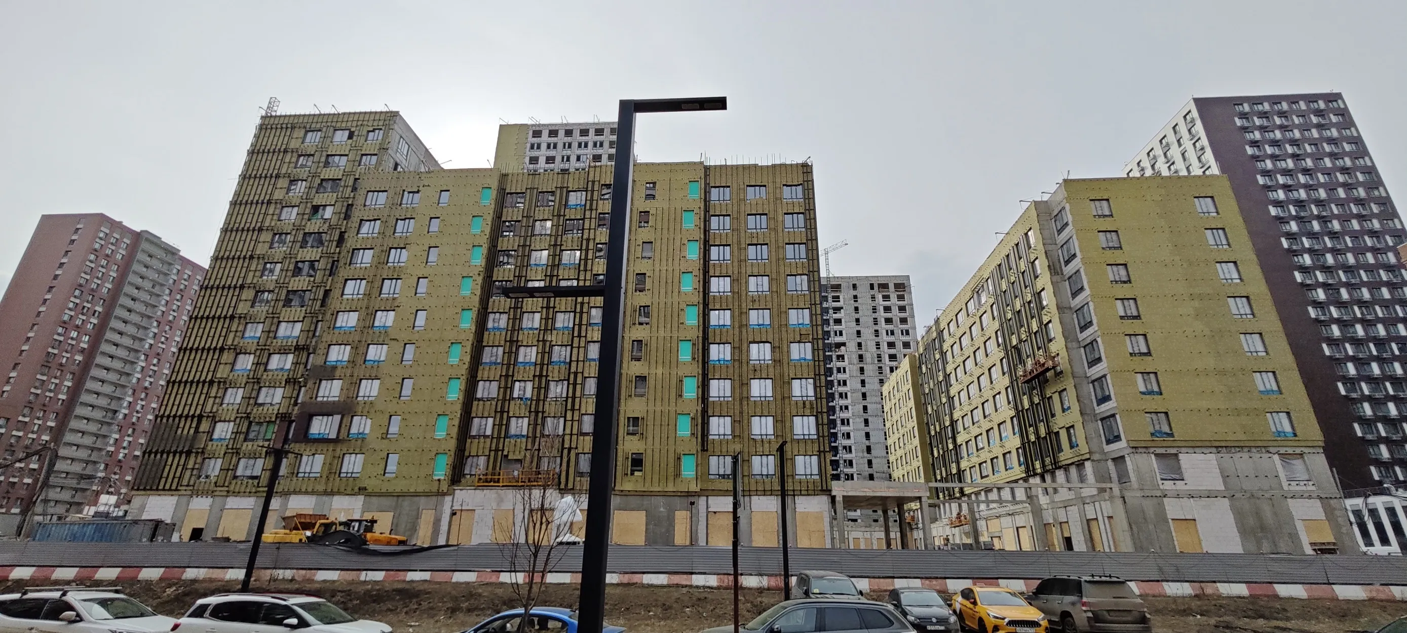 ЖК "Сиреневый парк" ход строительства