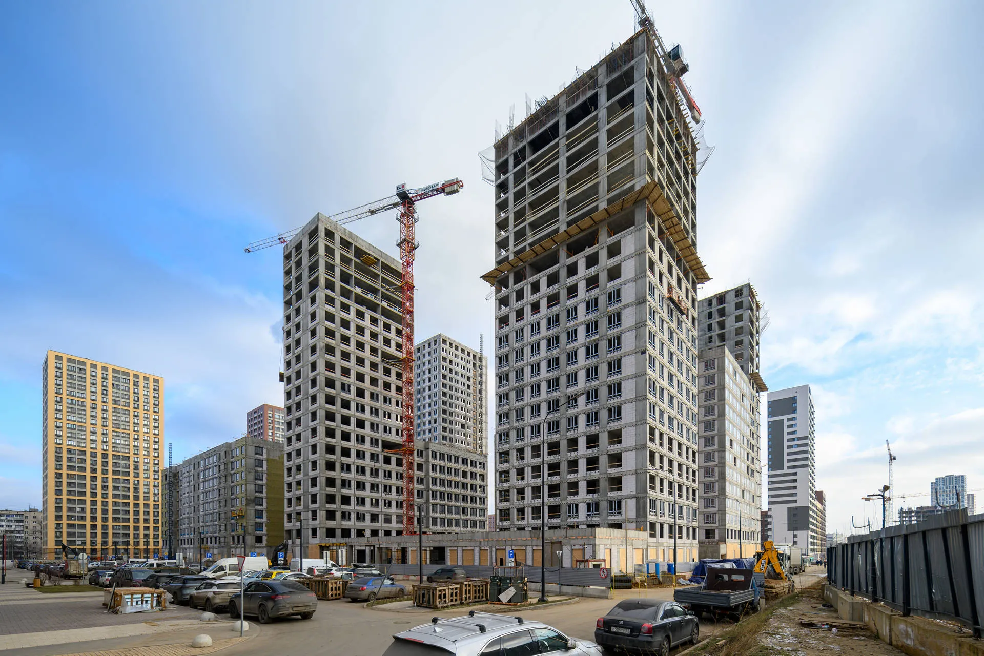 ЖК "Сиреневый парк" ход строительства