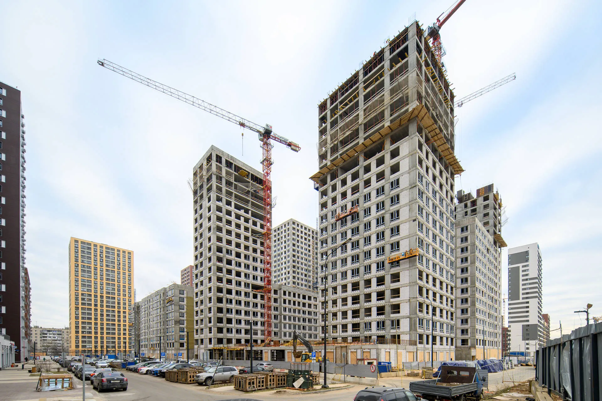 ЖК "Сиреневый парк" ход строительства