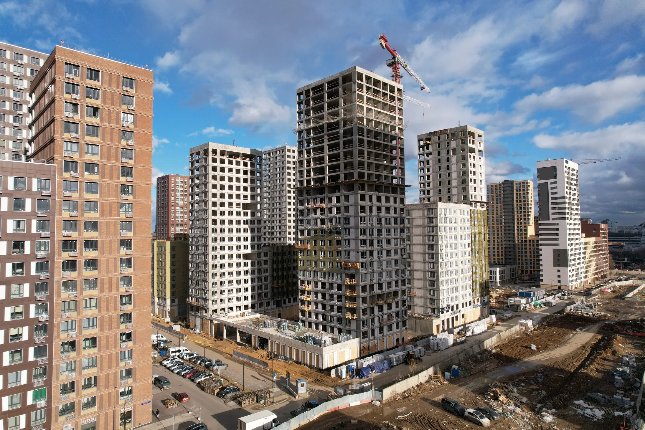 ЖК "Сиреневый парк" ход строительства