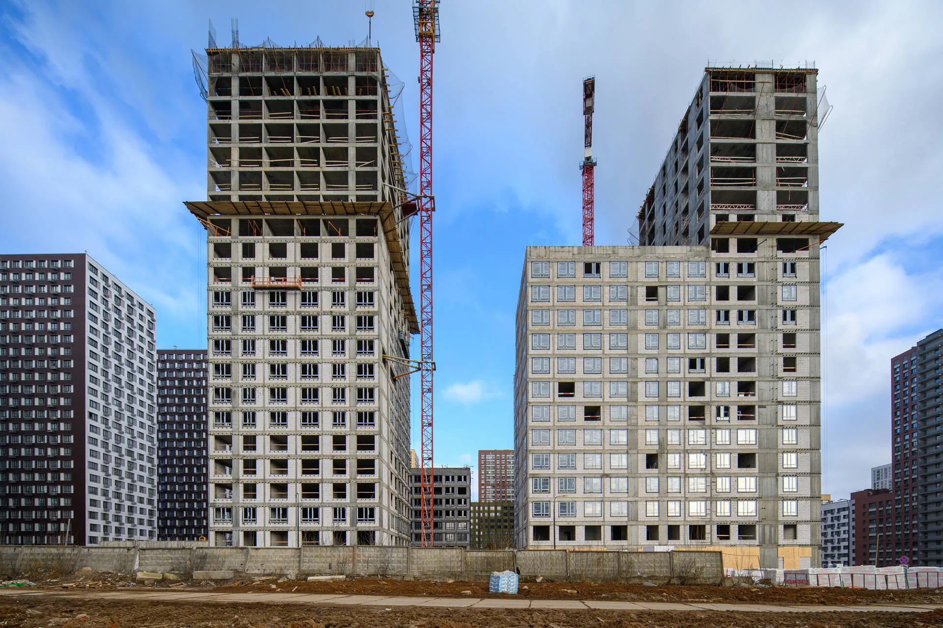 ЖК "Сиреневый парк" ход строительства