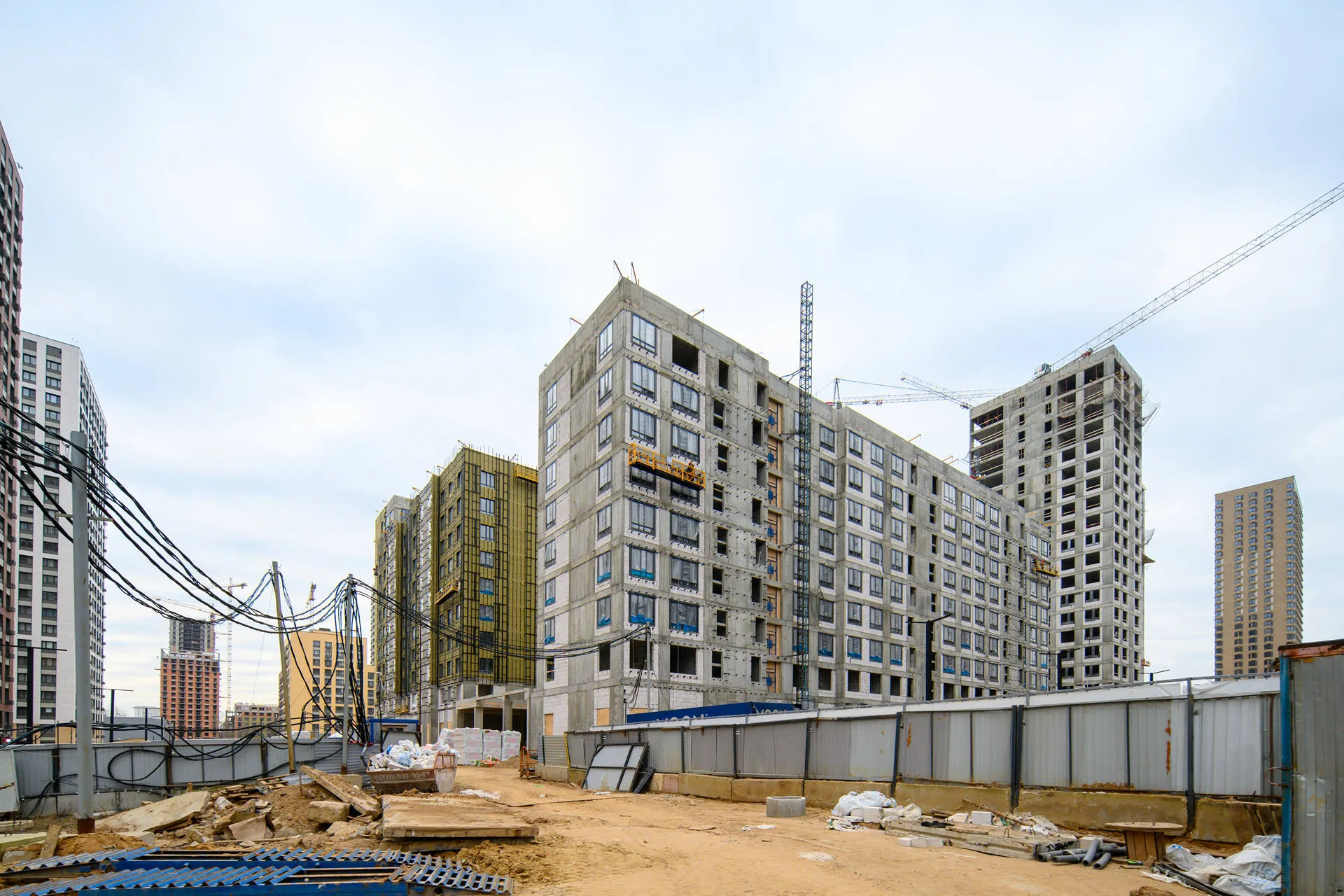 ЖК "Сиреневый парк" ход строительства