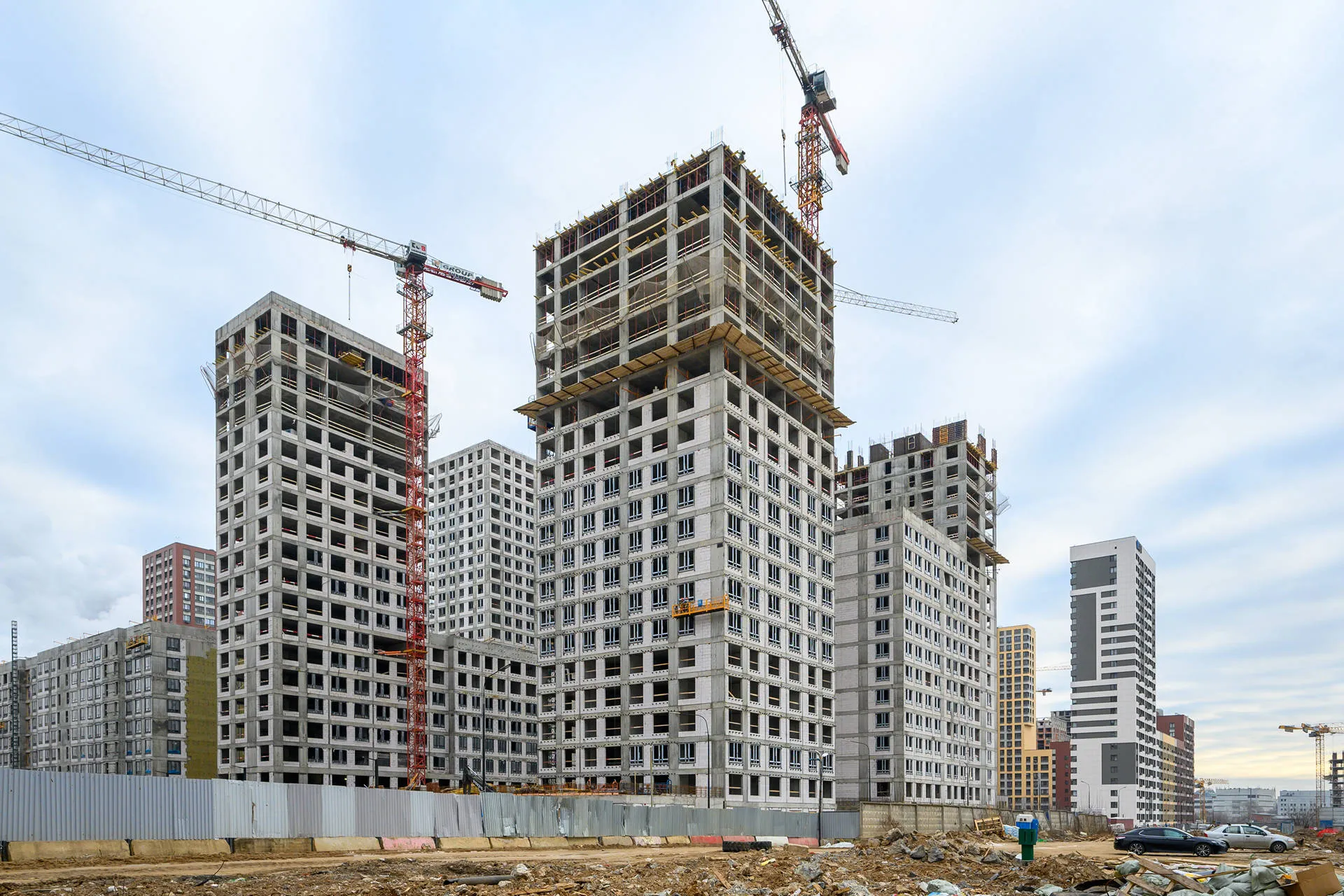 ЖК "Сиреневый парк" ход строительства