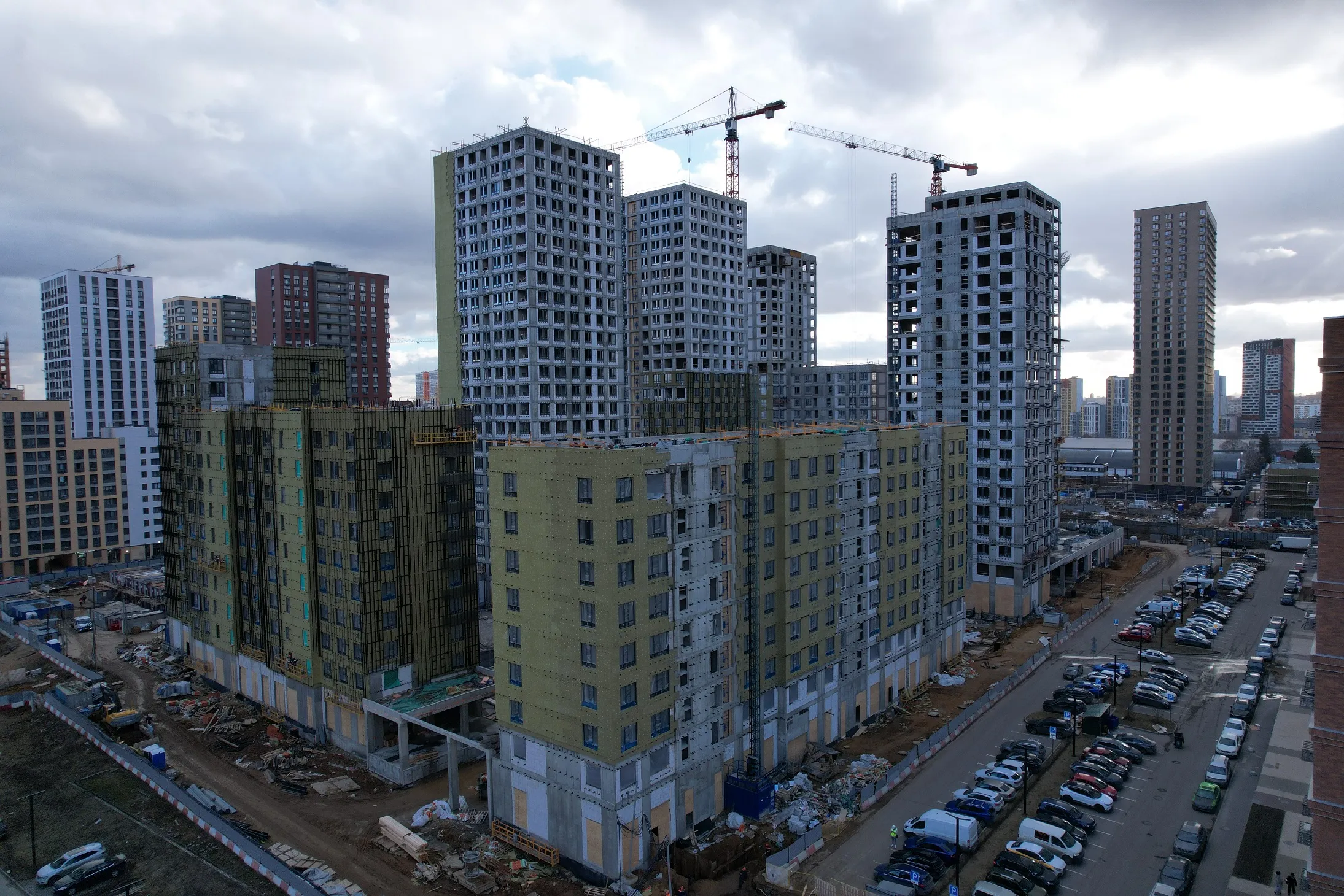 ЖК "Сиреневый парк" ход строительства