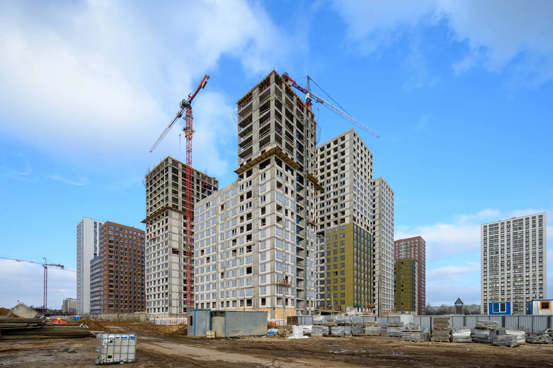 ЖК "Сиреневый парк" ход строительства