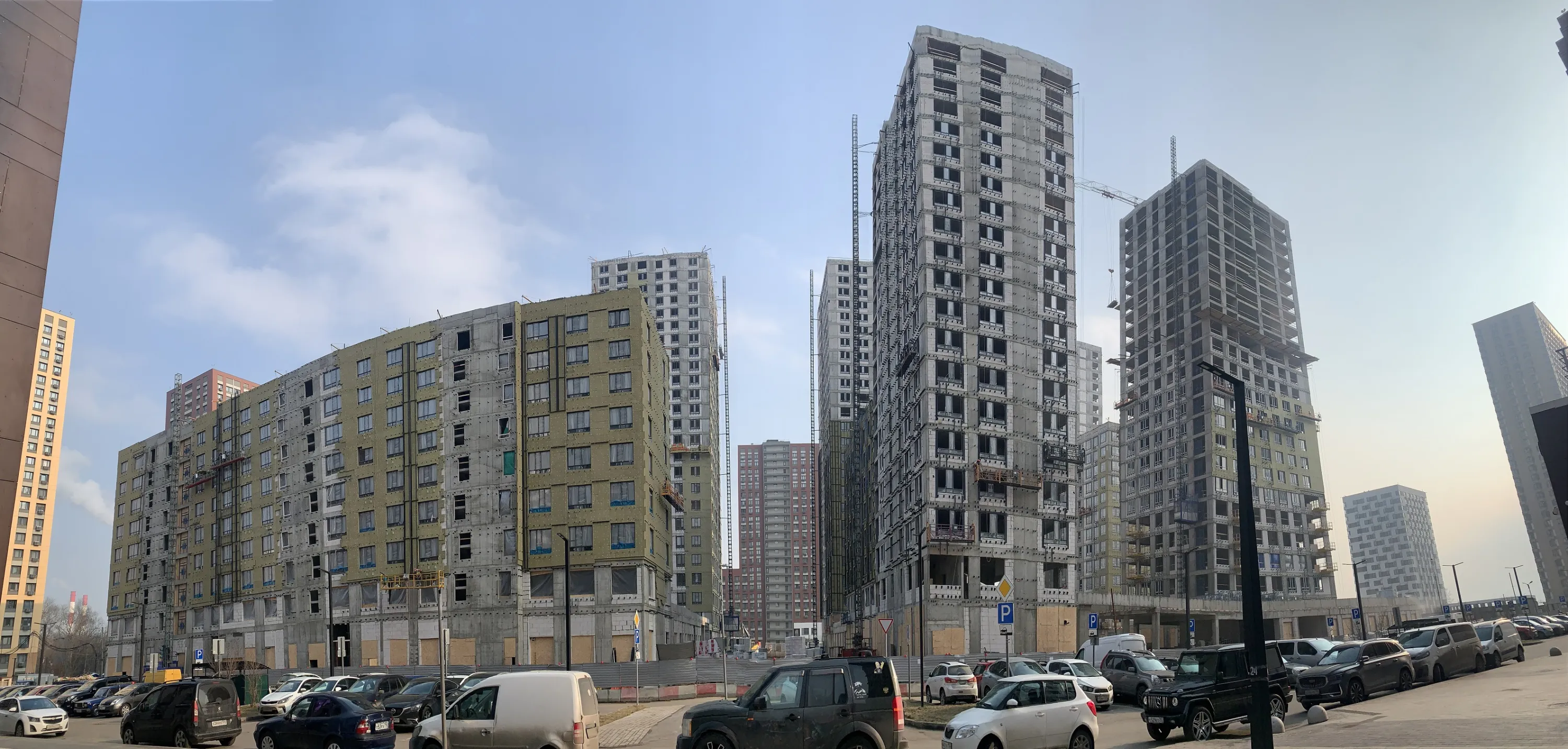 ЖК "Сиреневый парк" ход строительства