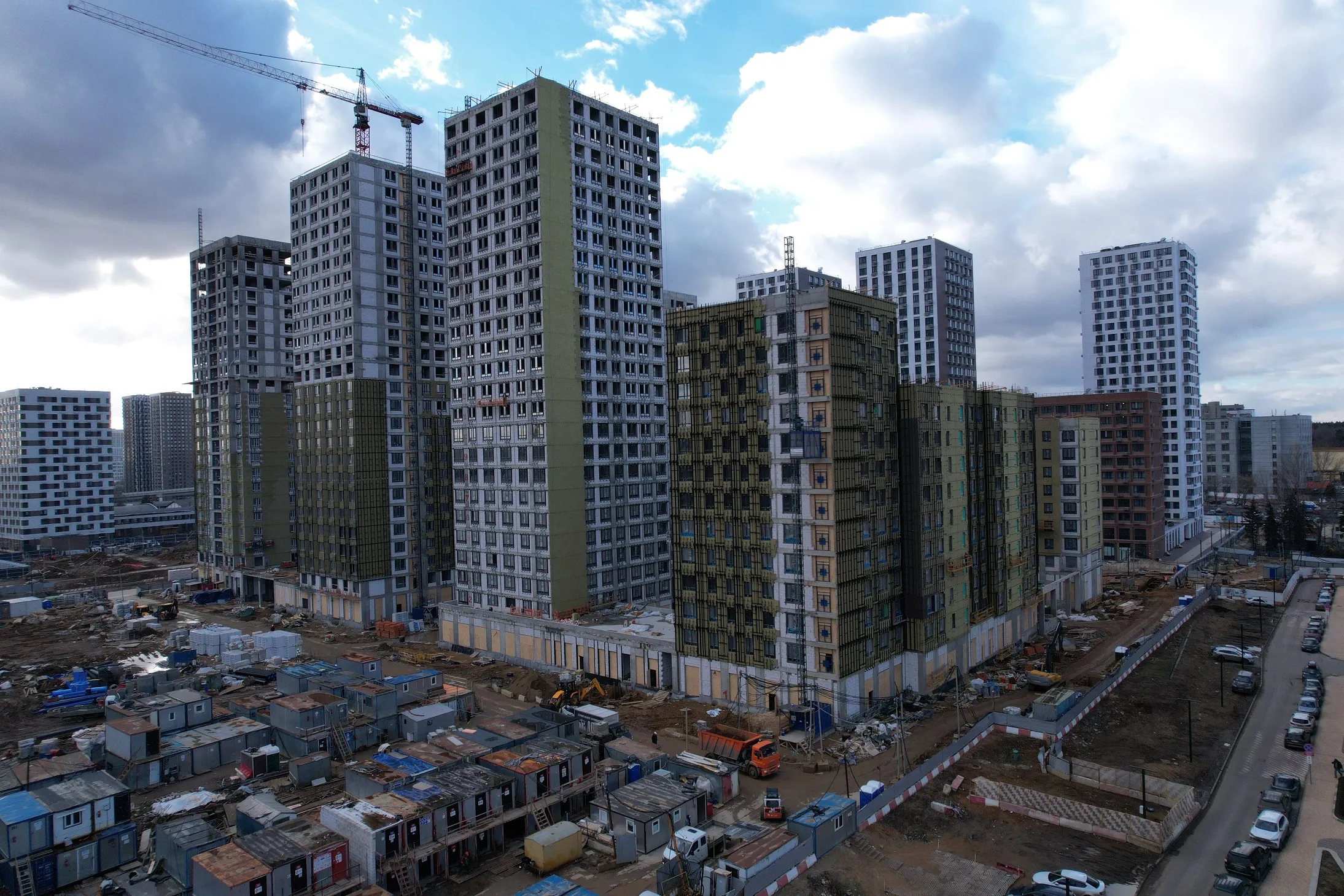 ЖК "Сиреневый парк" ход строительства