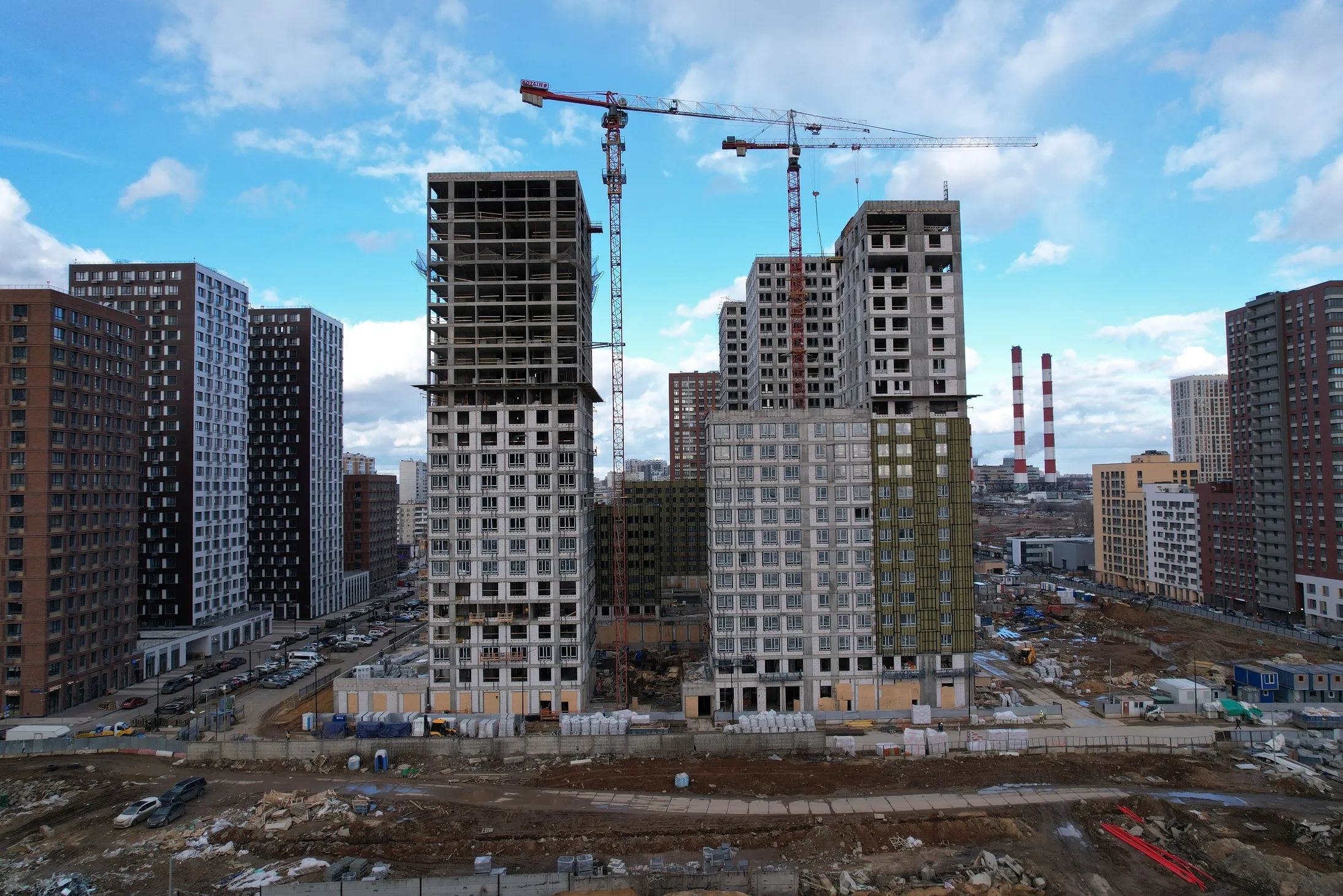 ЖК "Сиреневый парк" ход строительства