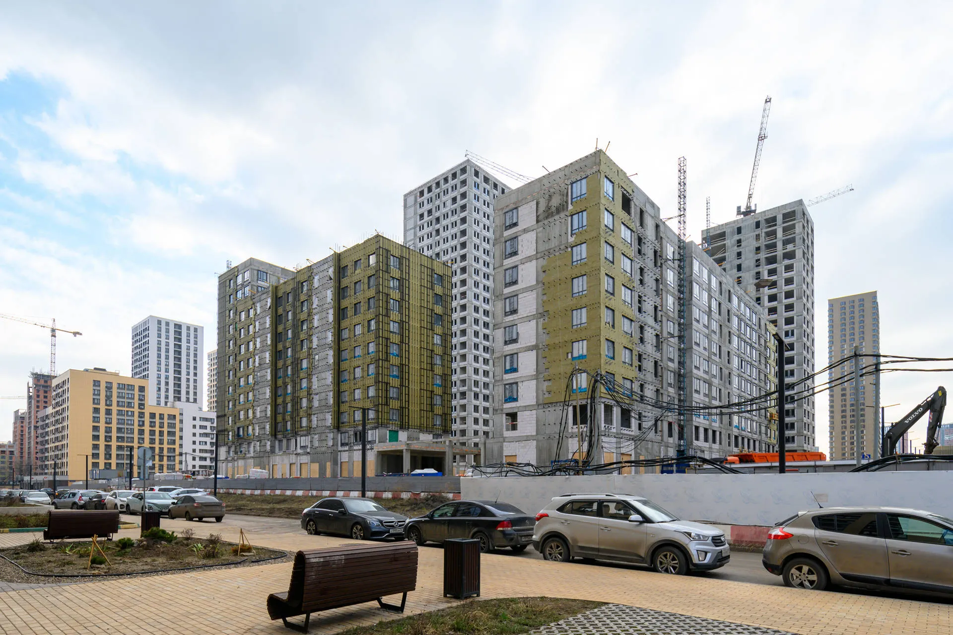 ЖК "Сиреневый парк" ход строительства