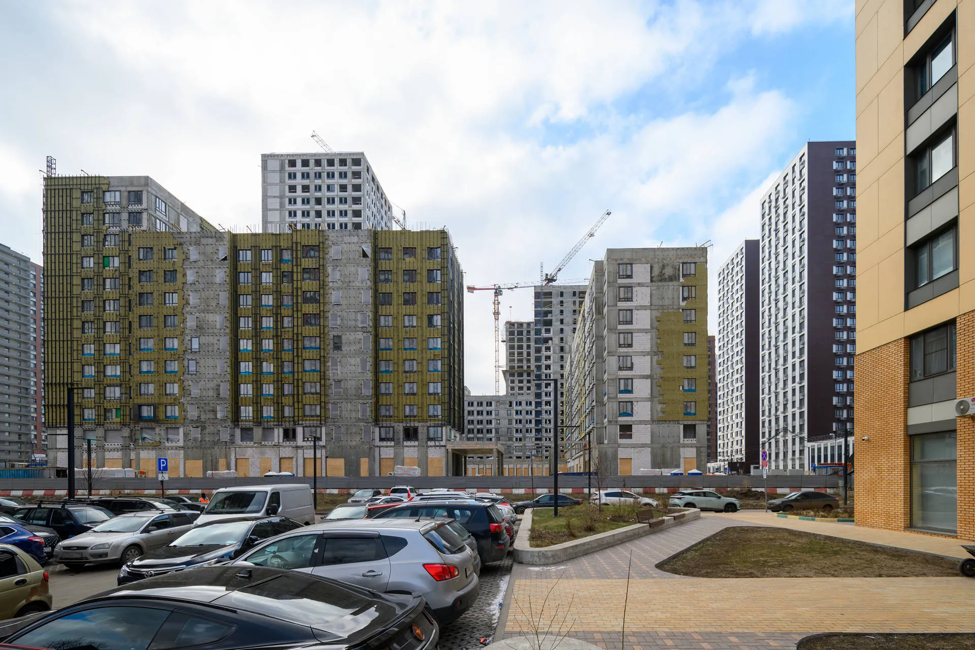 ЖК "Сиреневый парк" ход строительства