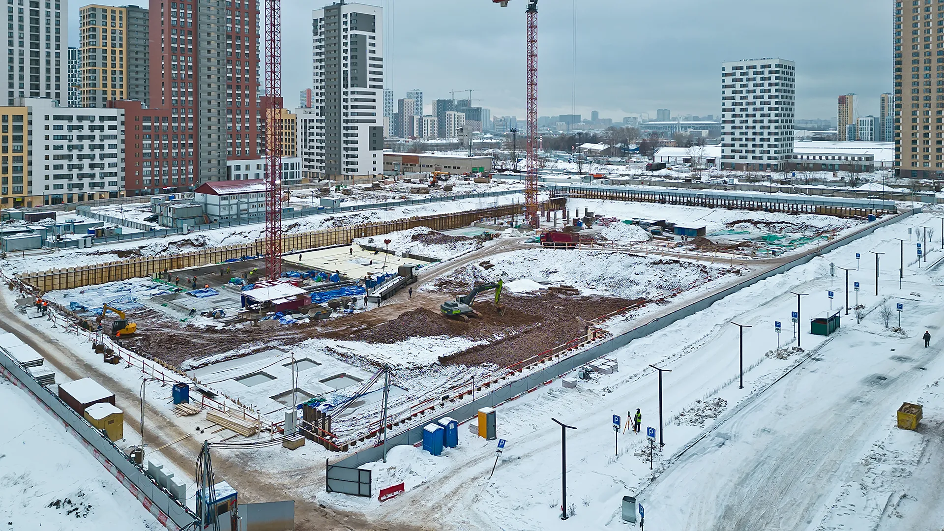 ЖК "Сиреневый парк" ход строительства