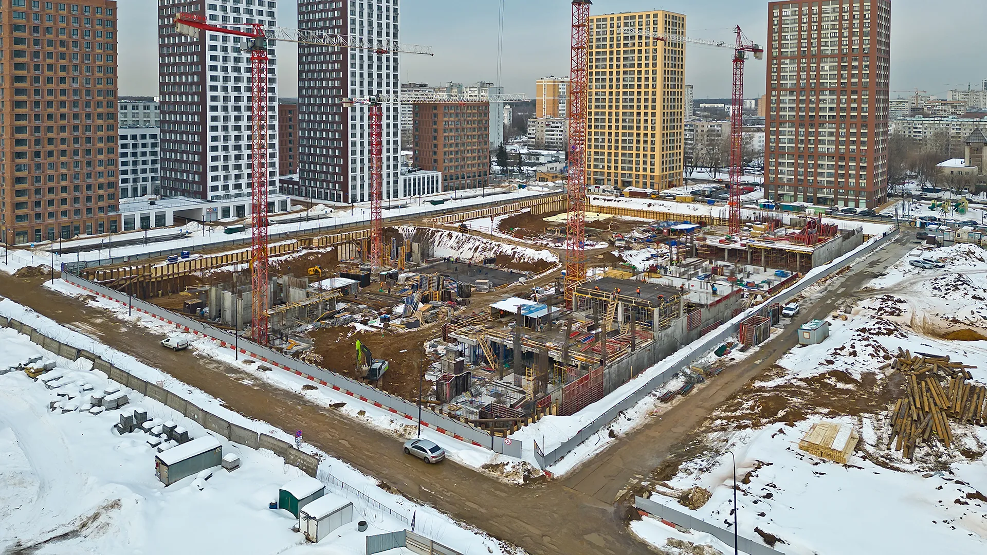 ЖК "Сиреневый парк" ход строительства