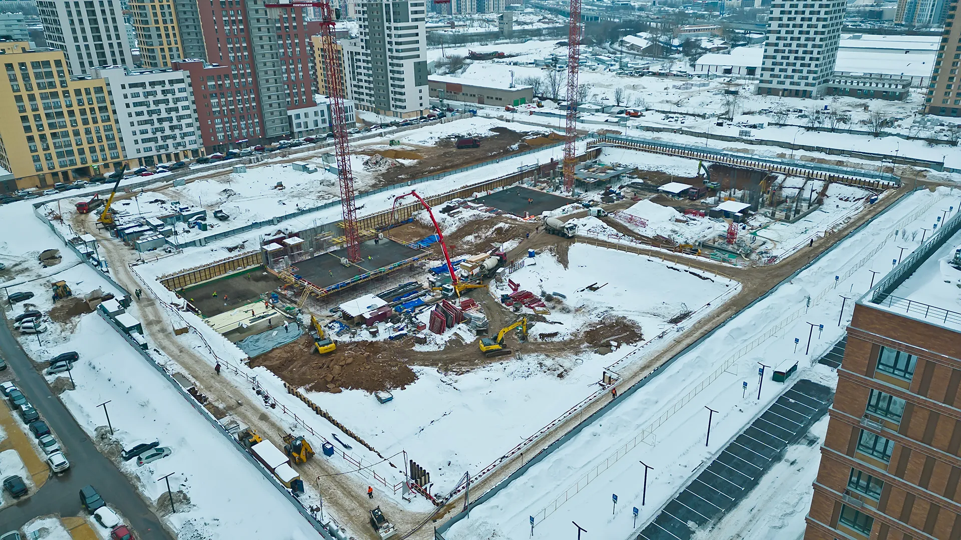 ЖК "Сиреневый парк" ход строительства