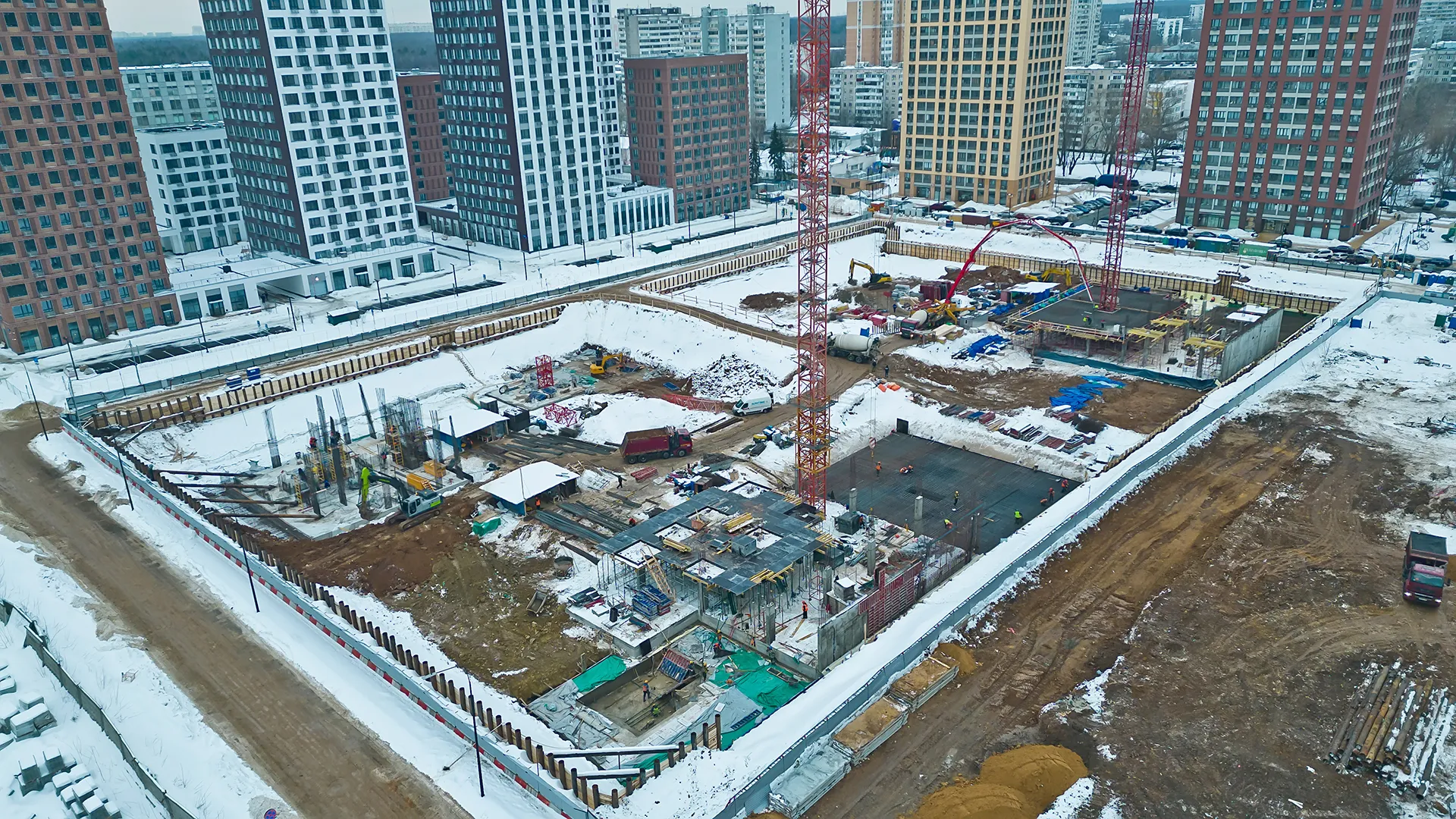 ЖК "Сиреневый парк" ход строительства