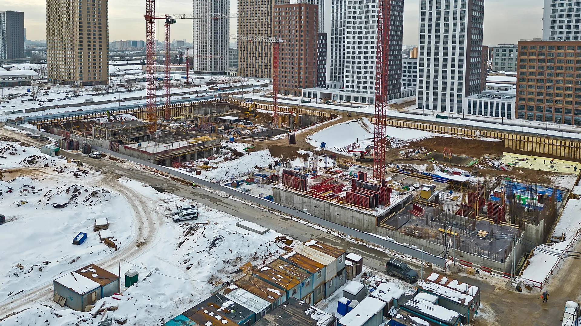 ЖК "Сиреневый парк" ход строительства