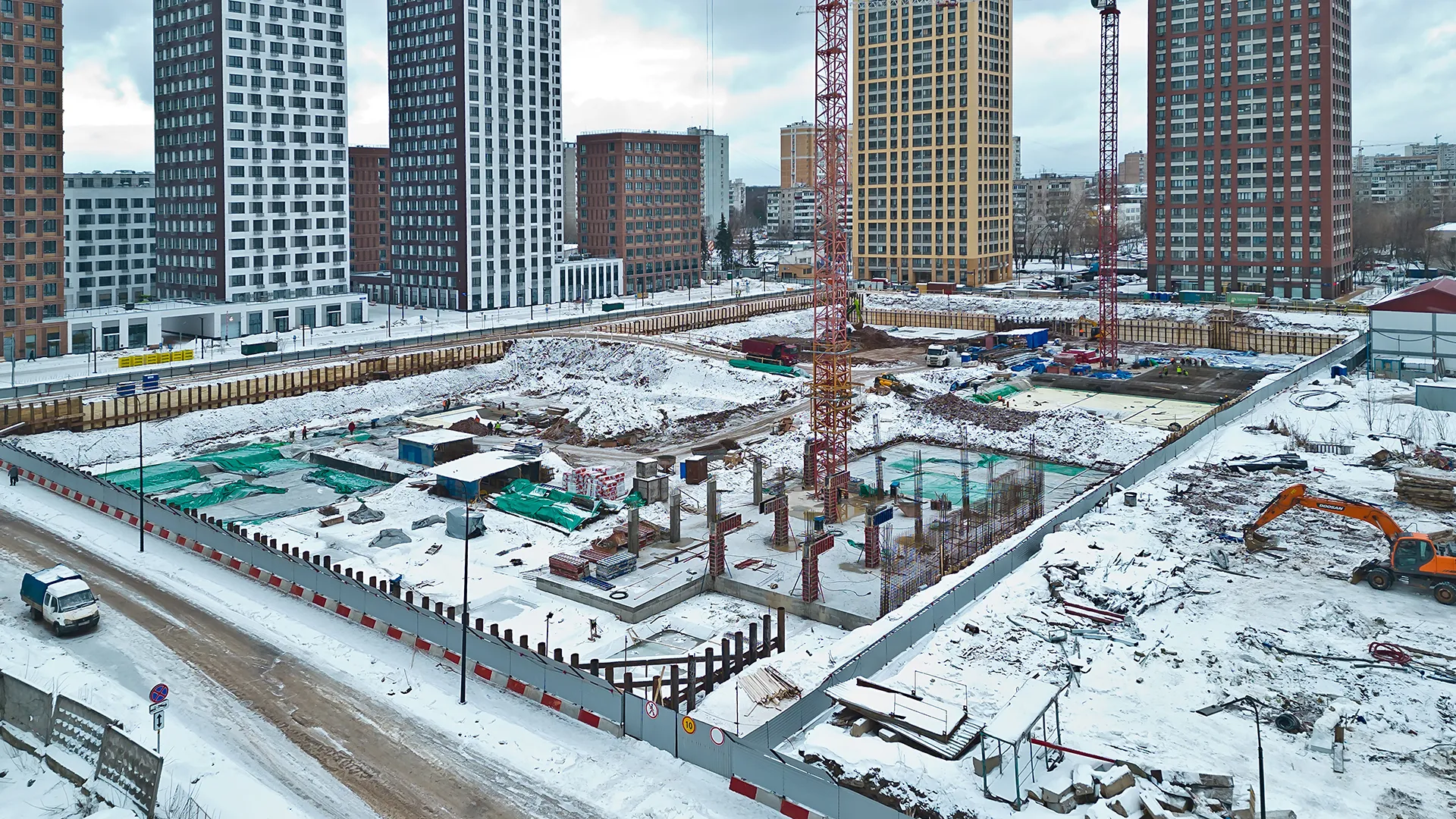 ЖК "Сиреневый парк" ход строительства