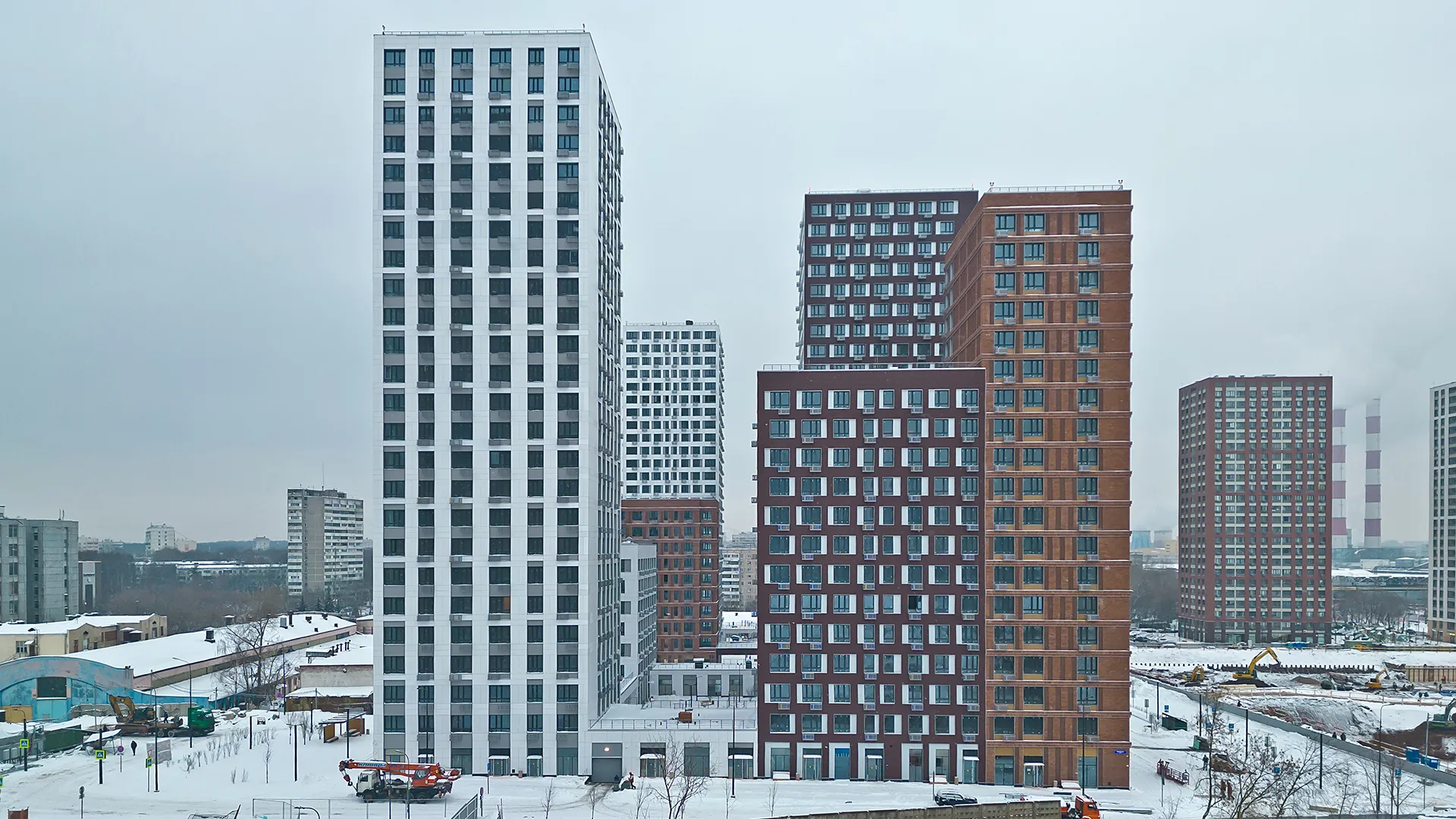 ЖК "Сиреневый парк" ход строительства