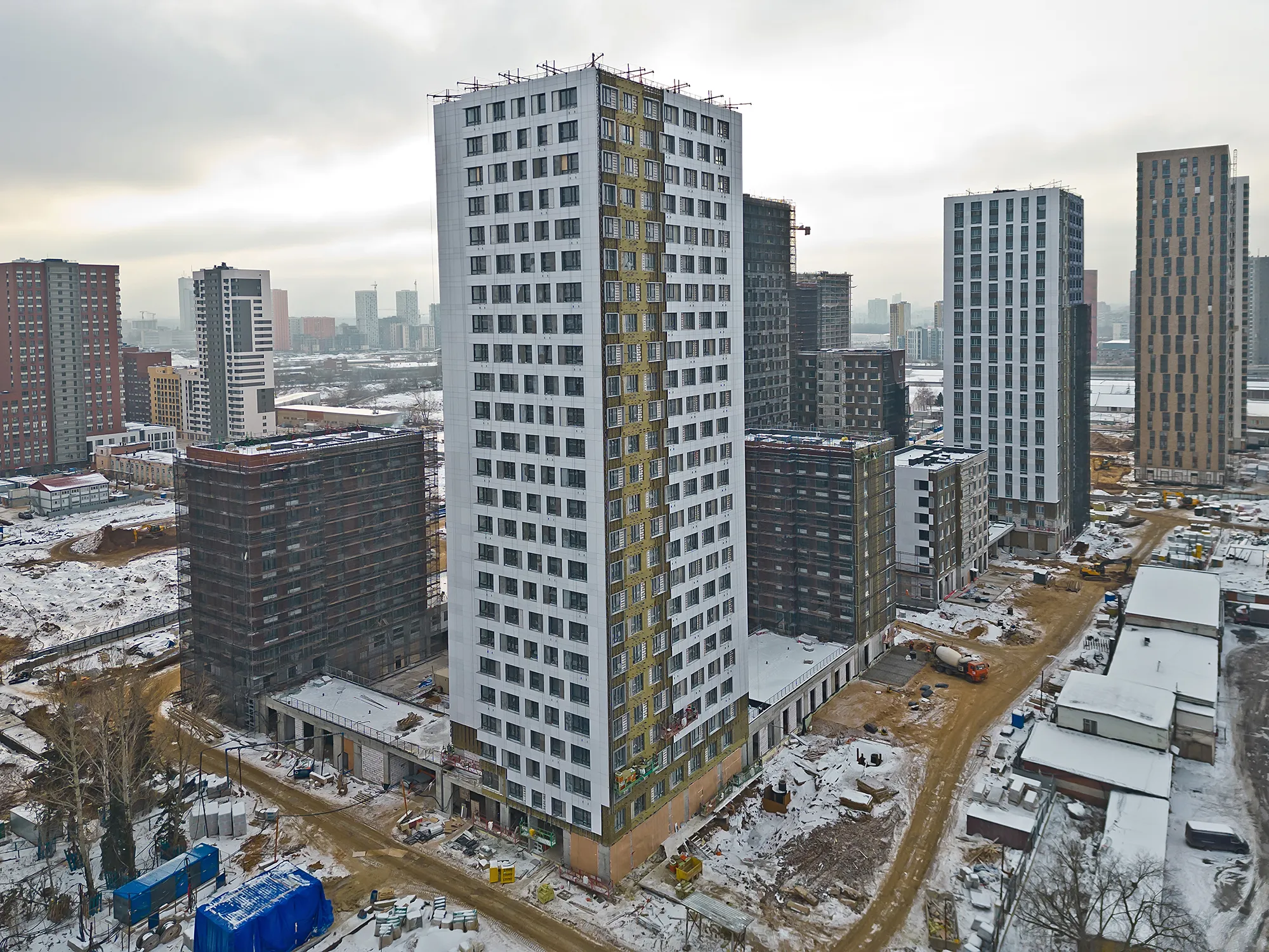 ЖК "Сиреневый парк" ход строительства