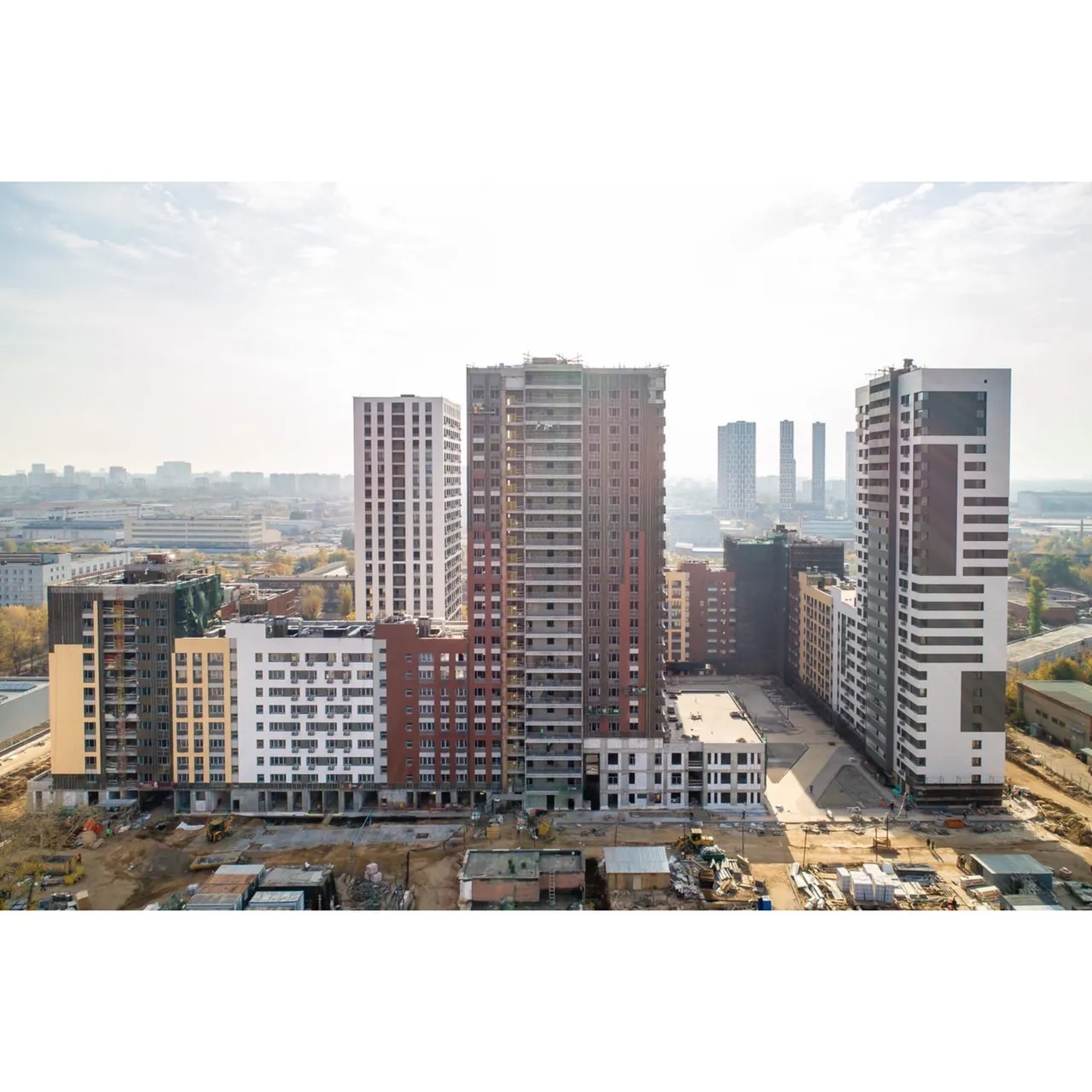 ЖК "Сиреневый парк" ход строительства