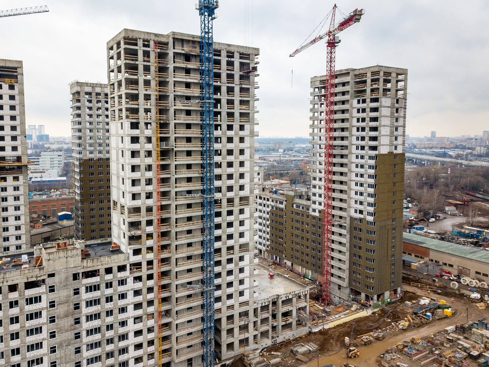 ЖК "Сиреневый парк" ход строительства