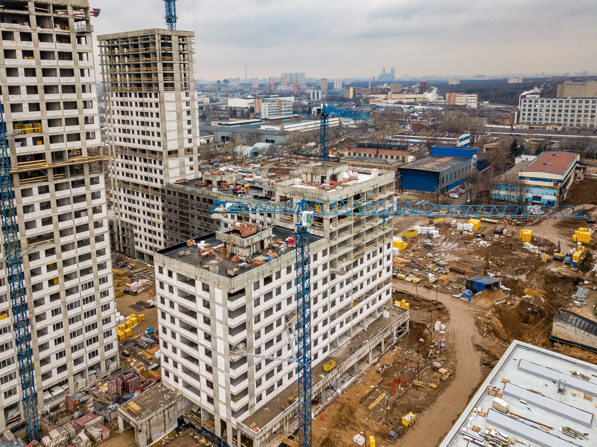 ЖК "Сиреневый парк" ход строительства