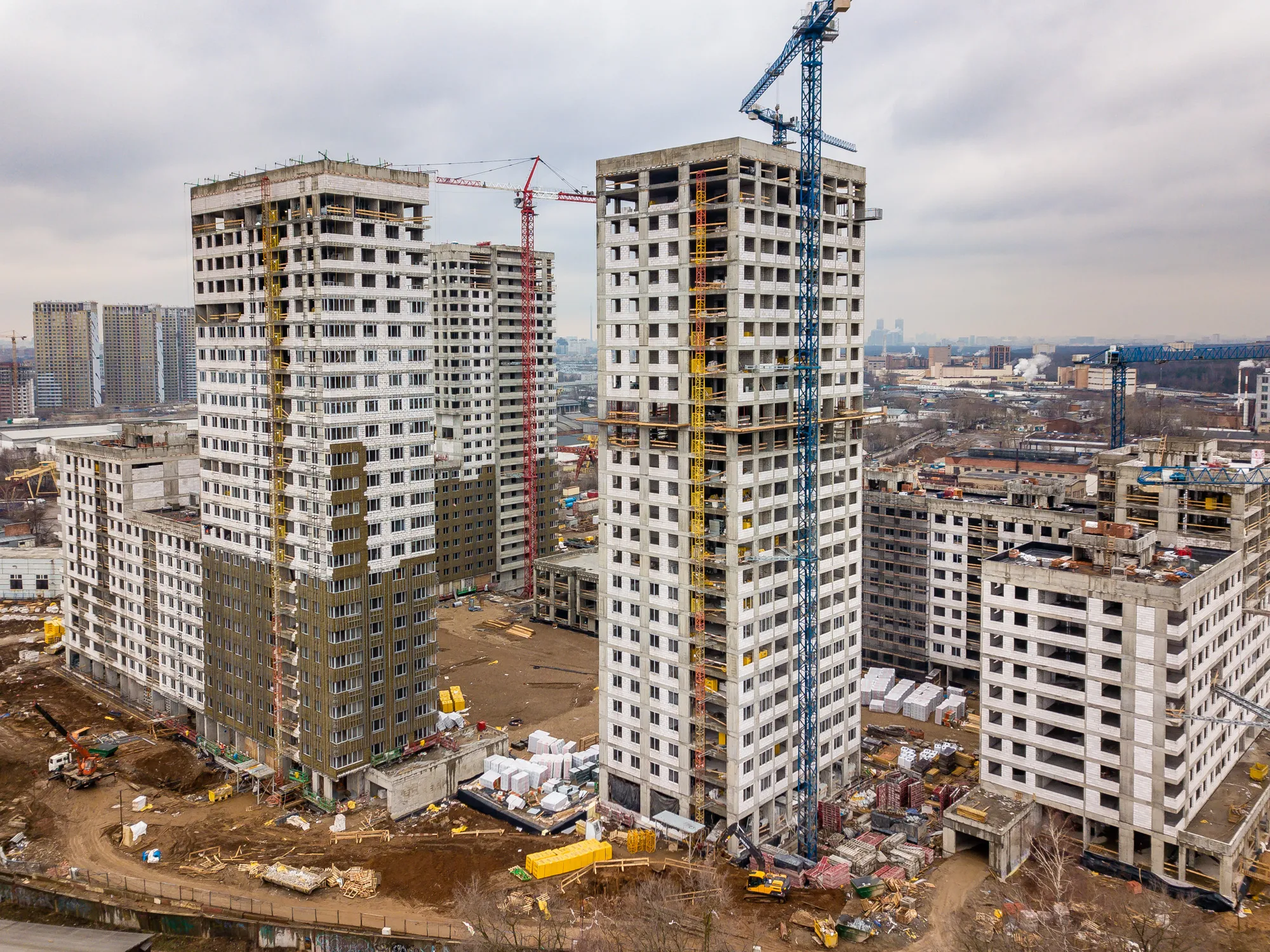 ЖК "Сиреневый парк" ход строительства