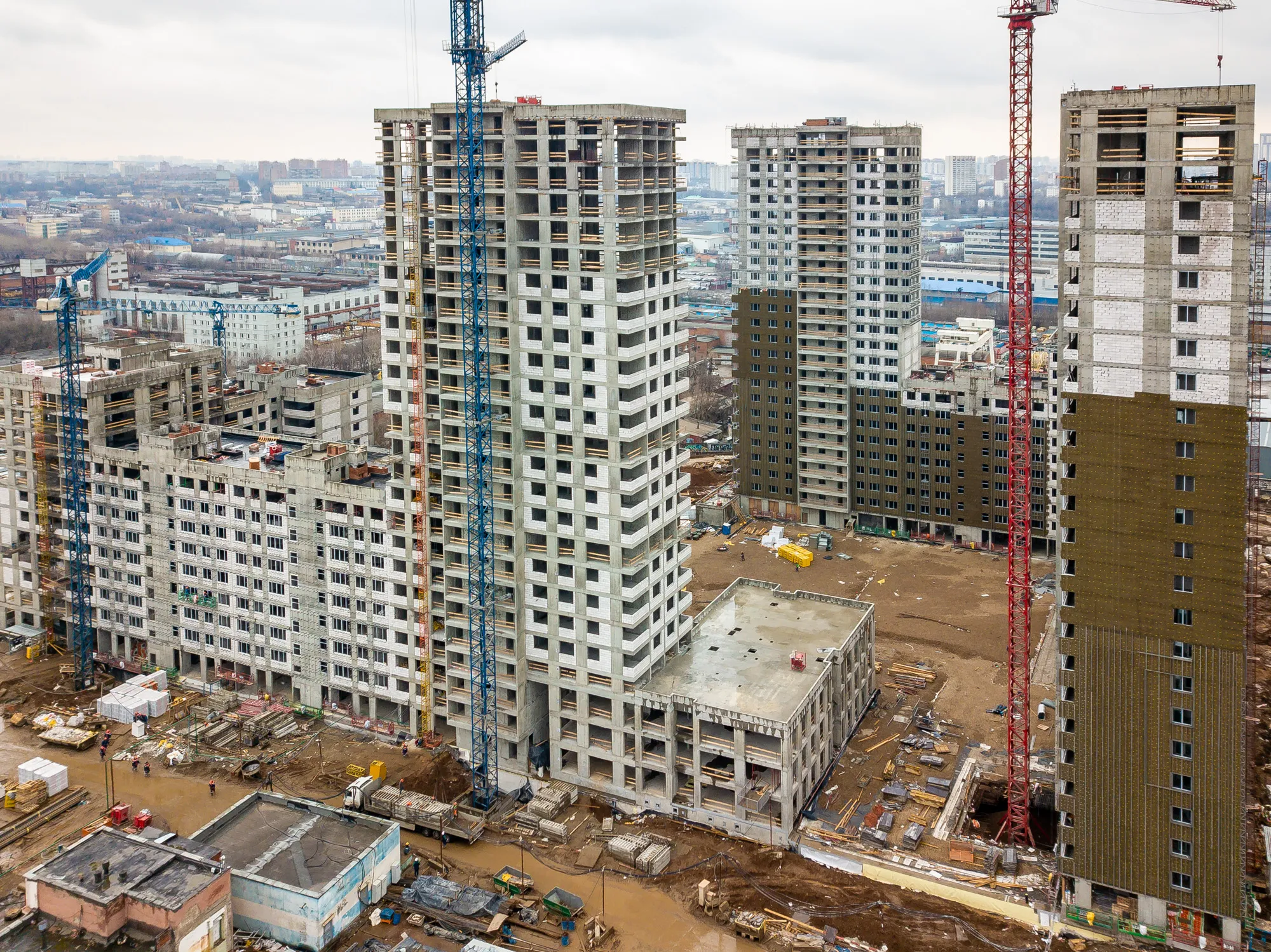 ЖК "Сиреневый парк" ход строительства