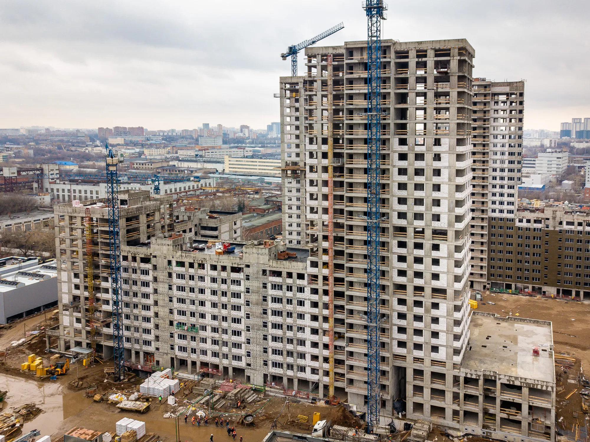 ЖК "Сиреневый парк" ход строительства