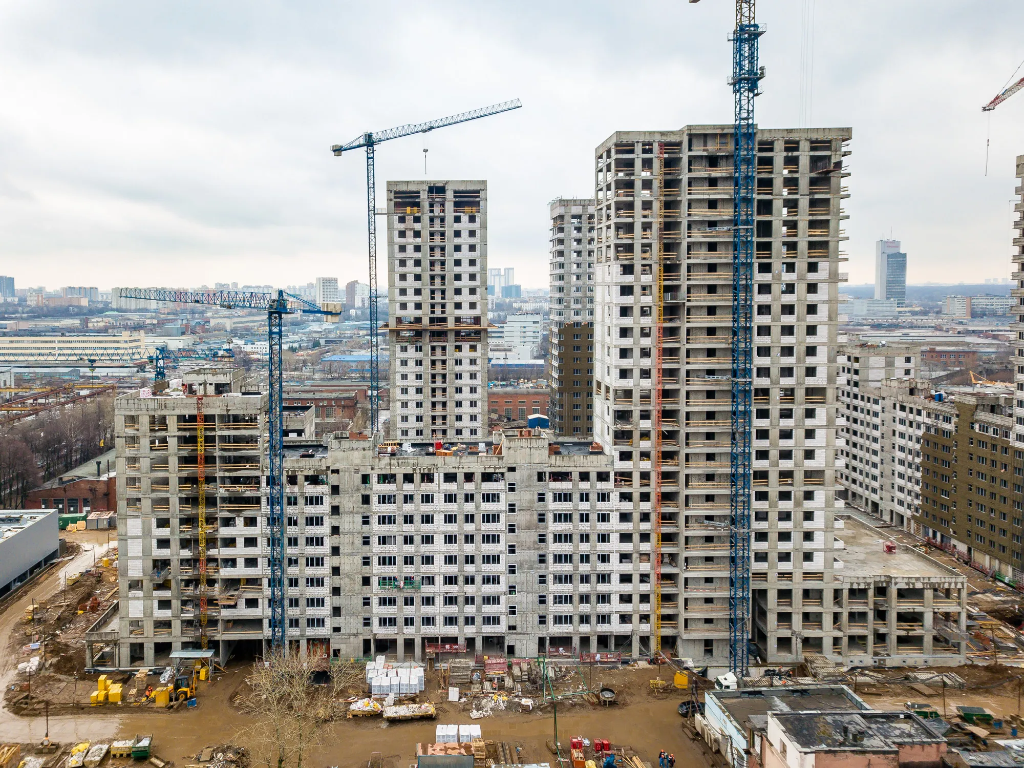 ЖК "Сиреневый парк" ход строительства