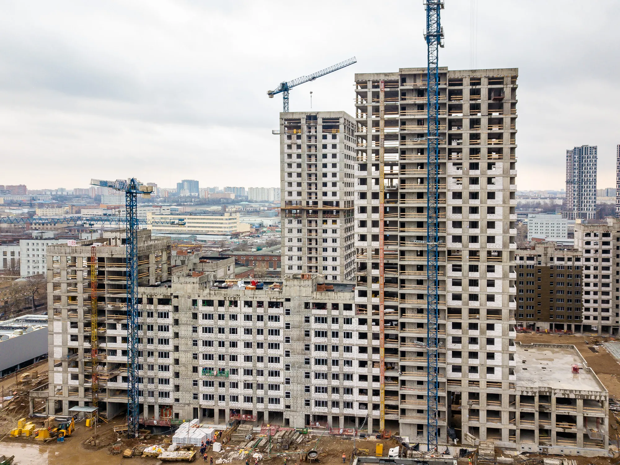 ЖК "Сиреневый парк" ход строительства