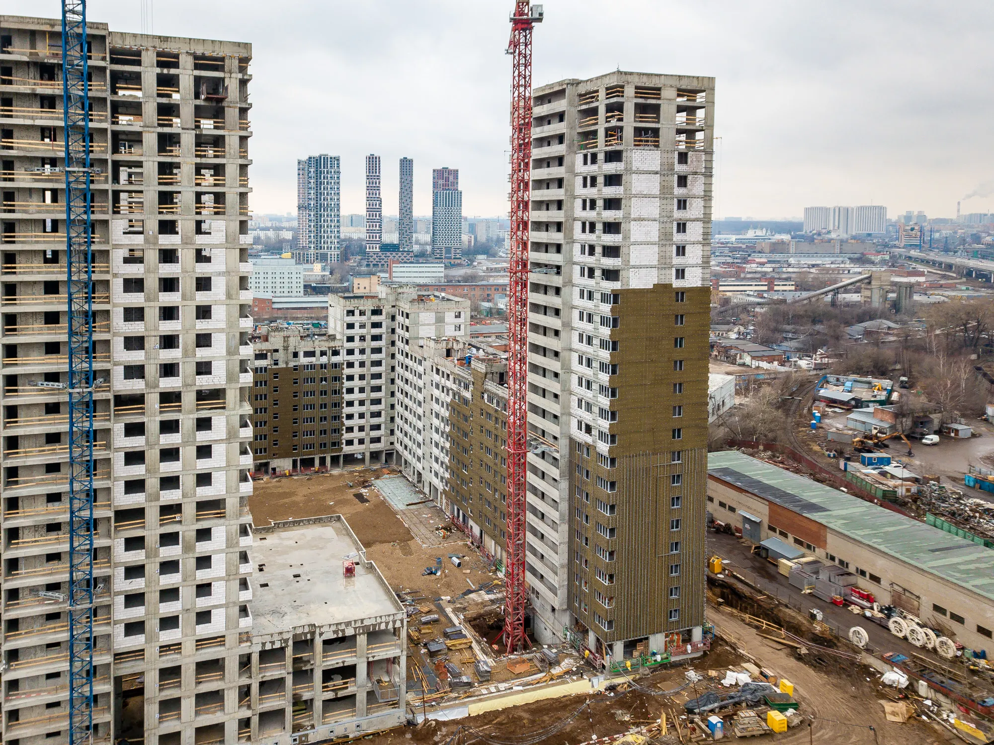 ЖК "Сиреневый парк" ход строительства