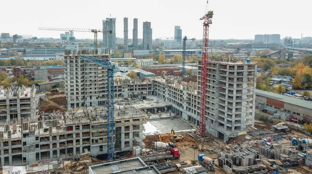 ЖК "Сиреневый парк" ход строительства