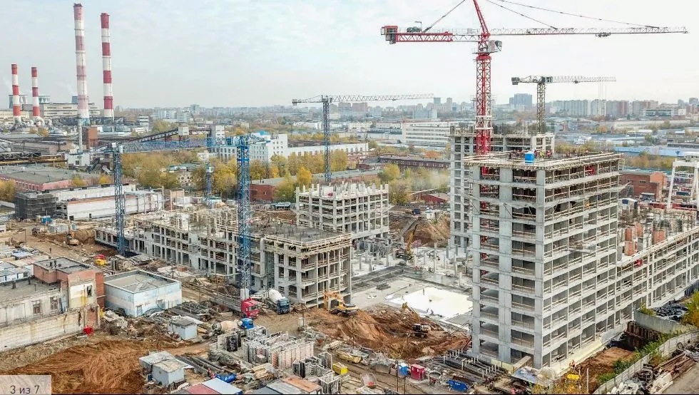 ЖК "Сиреневый парк" ход строительства