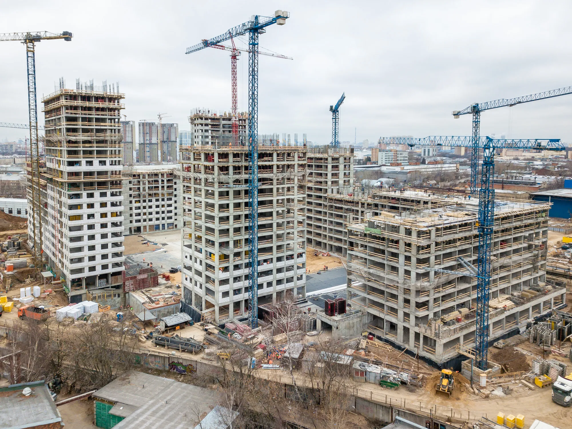 ЖК "Сиреневый парк" ход строительства