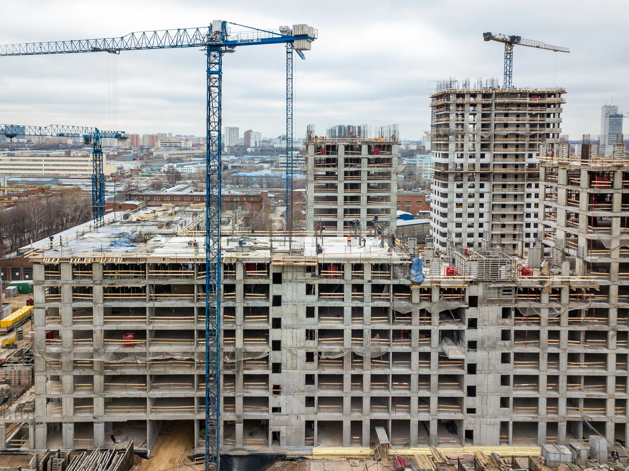 ЖК "Сиреневый парк" ход строительства