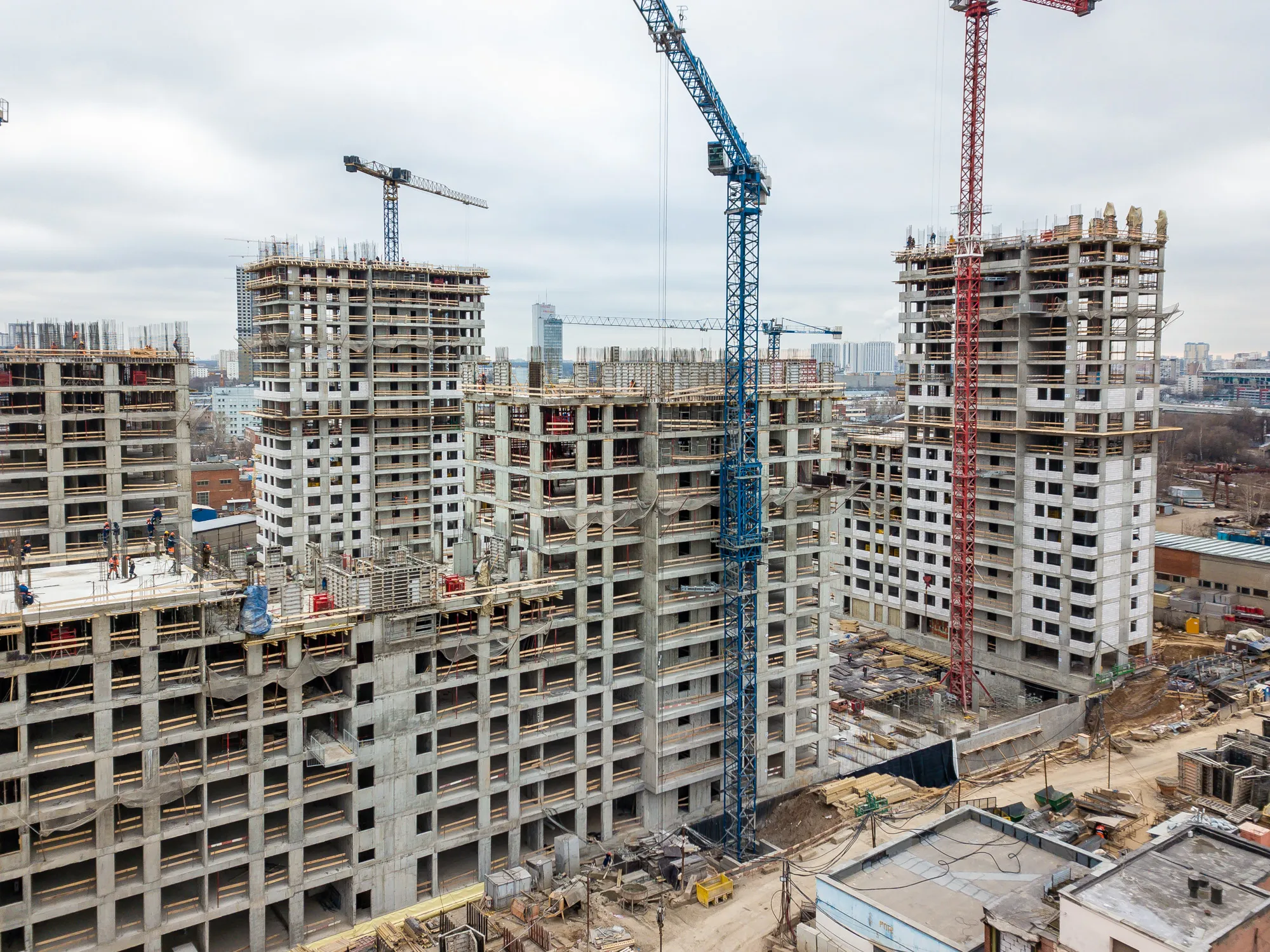 ЖК "Сиреневый парк" ход строительства